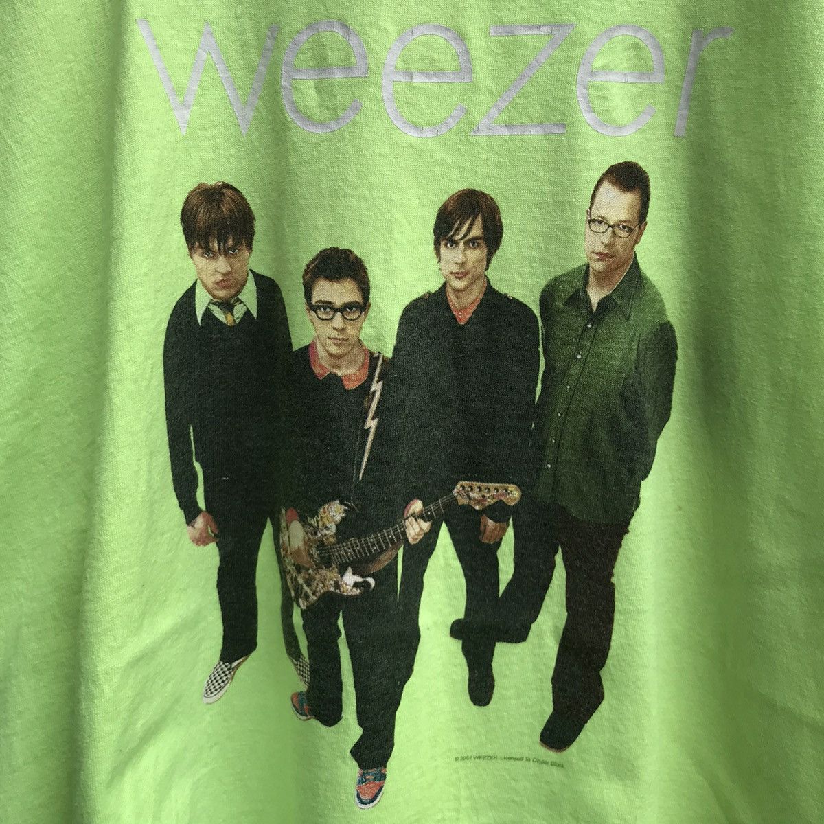 Band Tees Vintage WEEZER band tee green album Size US XL / EU 56 / 4 - 3 Thumbnail