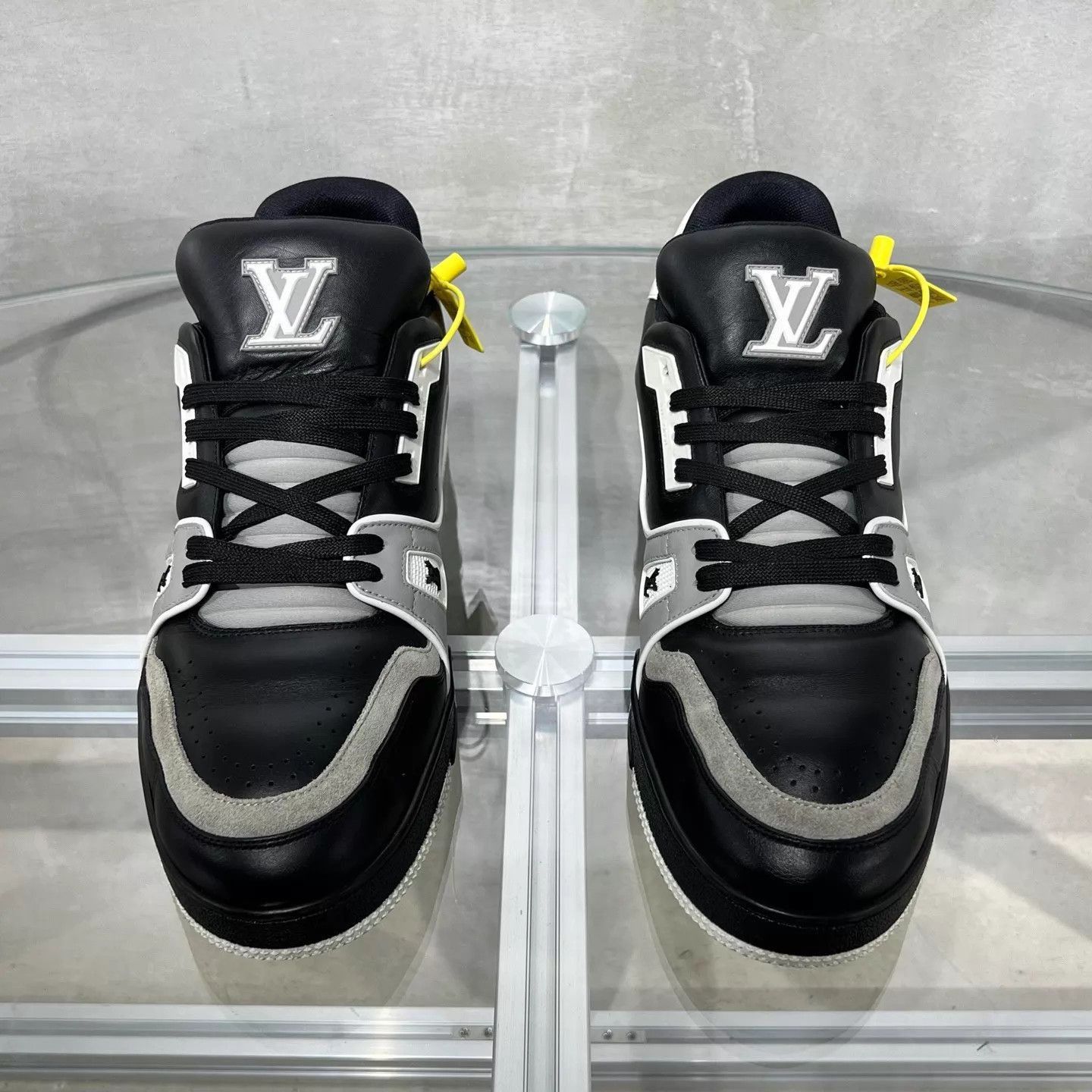 Black Low-Top Sneakers Size 10.5