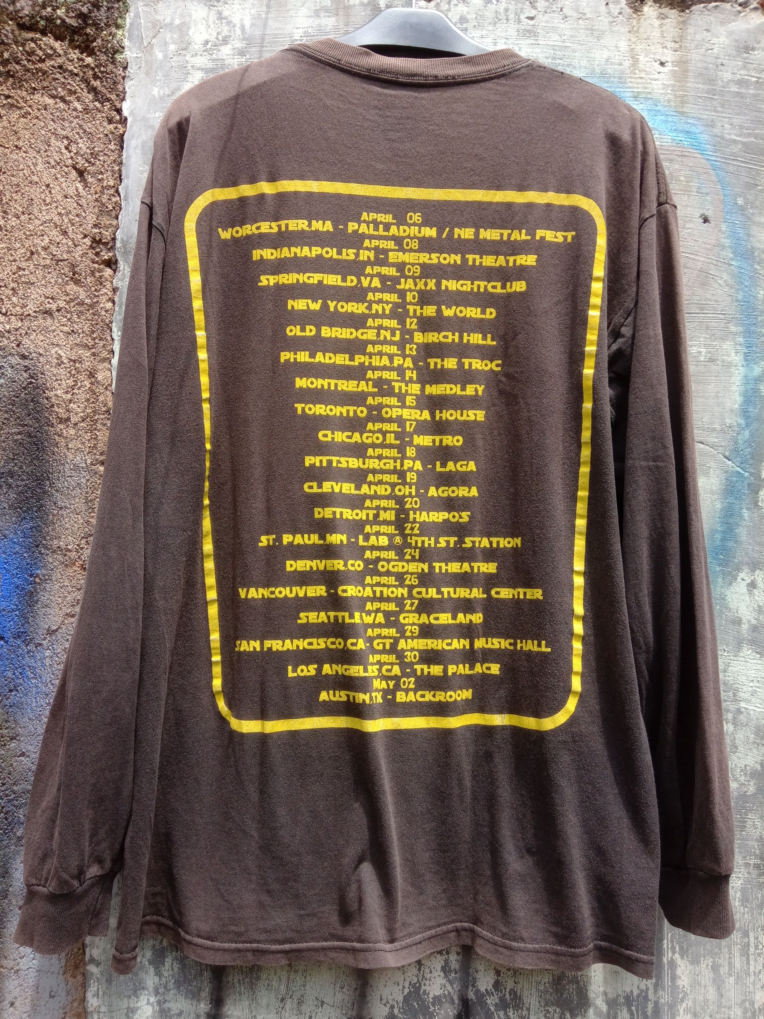 Band Tees Vintage INFLAMES gothenburg RARE Size US L / EU 52-54 / 3 - 5 Thumbnail