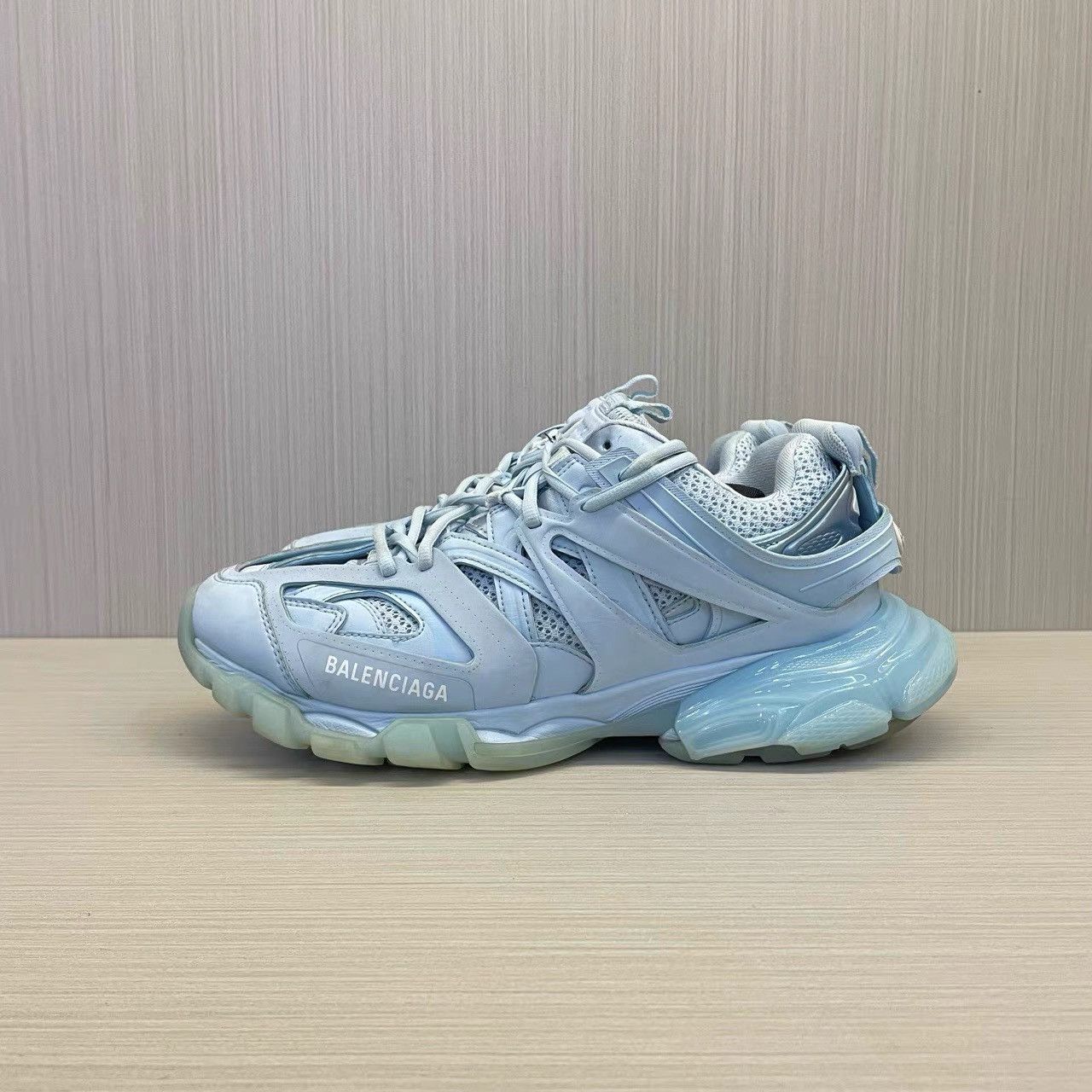 Balenciaga Balenciaga Track Sky Blue Dad Sneakers K28 Size US 9 / EU 42 - 2 Thumbnail
