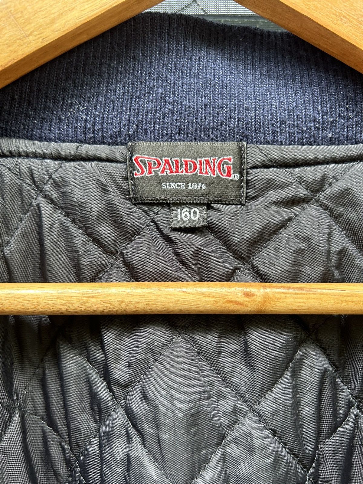 Designer Vintage Spalding Usa Fleece Jacket Size US XL / EU 56 / 4 - 6 Thumbnail