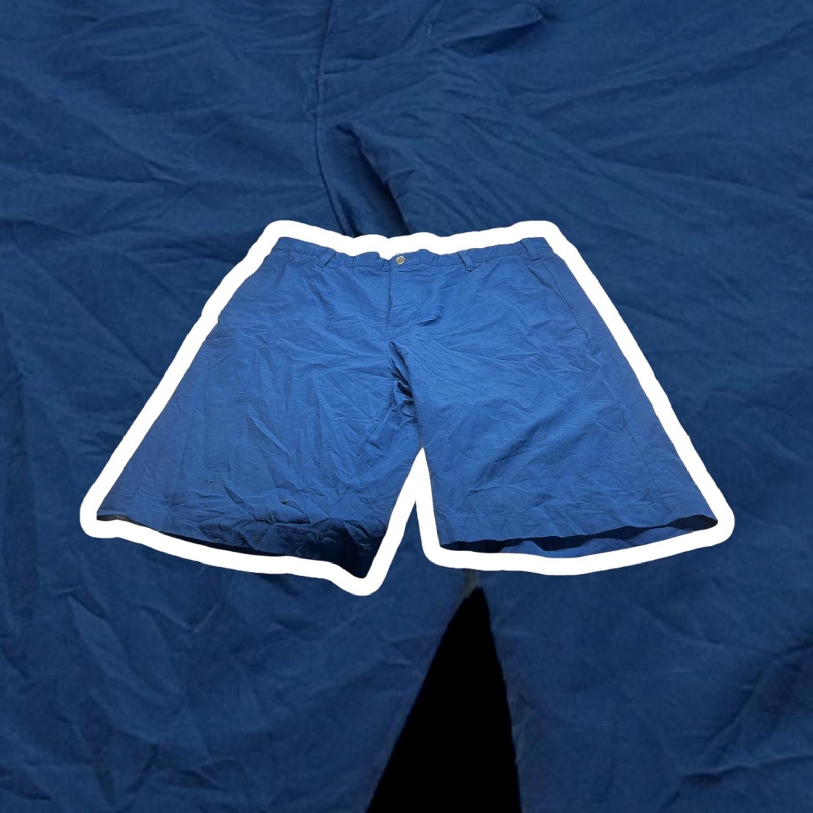 Adidas Adidas Blue Casual Shorts Size US 38 / EU 54 - 1 Thumbnail