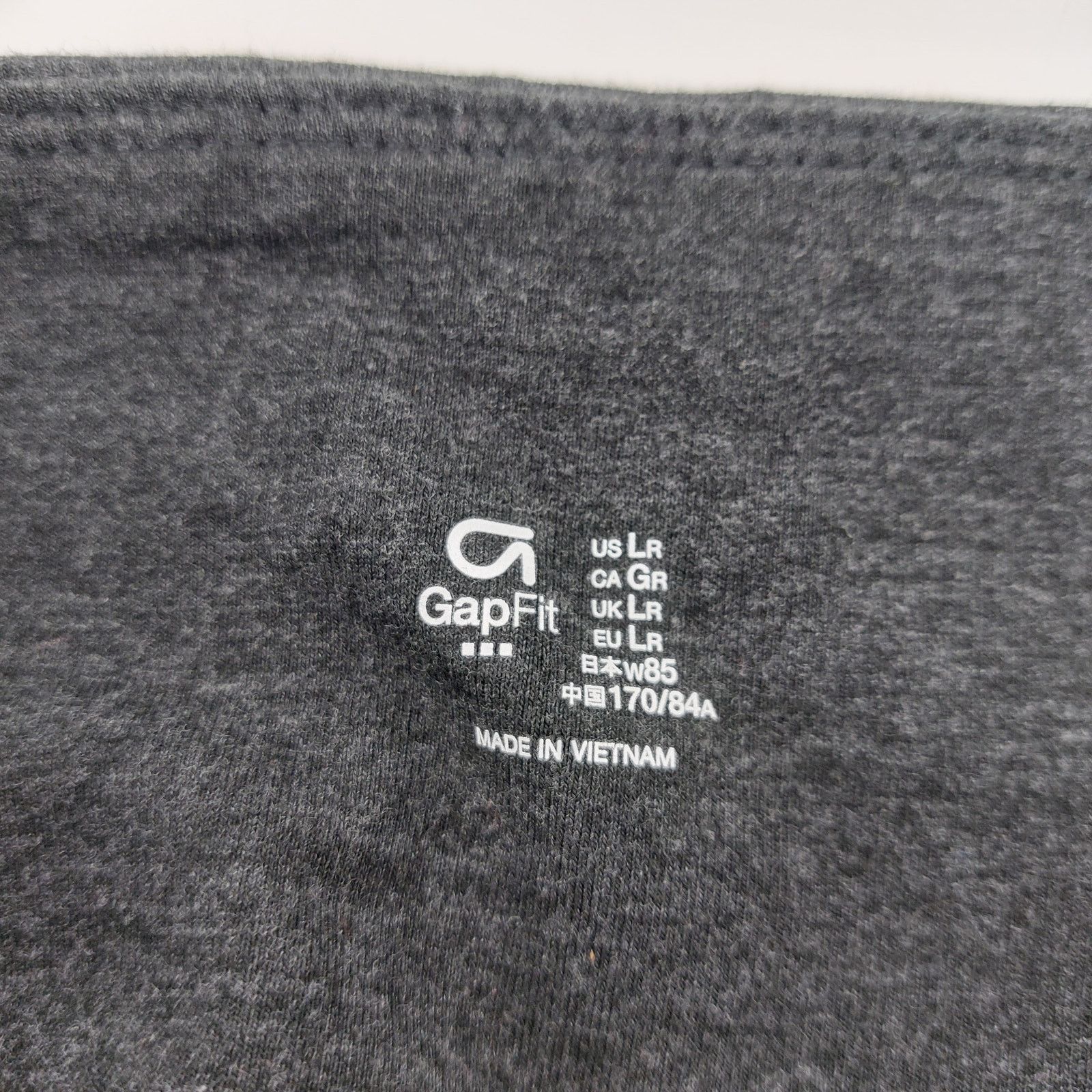 Gap Gap Fit Charcoal Gray Size L Athletic Womens Pull On Stretch Size 31" - 3 Thumbnail