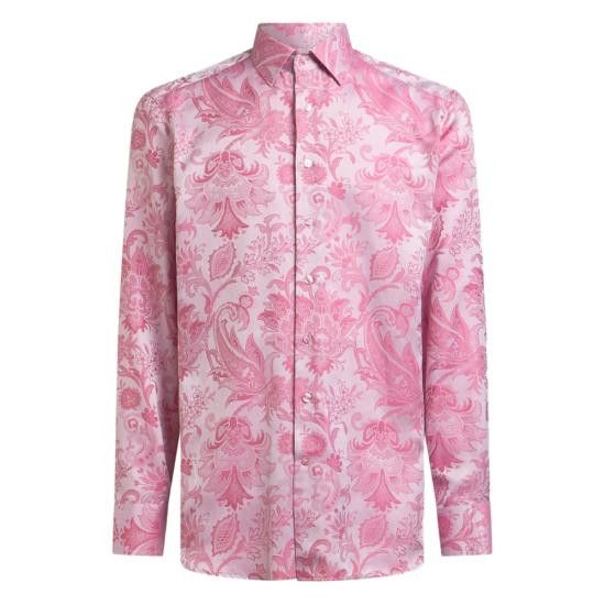 Etro ETRO Men Long Tops 99TJ589 MRIB0001 F0158 PINK Size US M / EU 48-50 / 2 - 1 Thumbnail