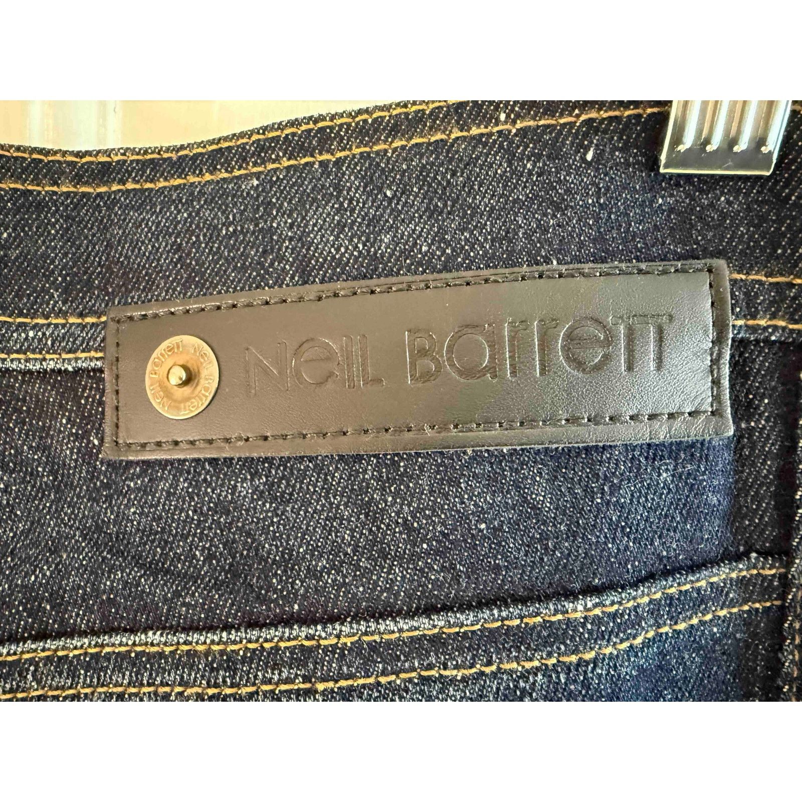 Neil Barrett Neil Barrett Men's Jeans Indigo Skinny Fit Size 34 Size US 34 / EU 50 - 3 Thumbnail