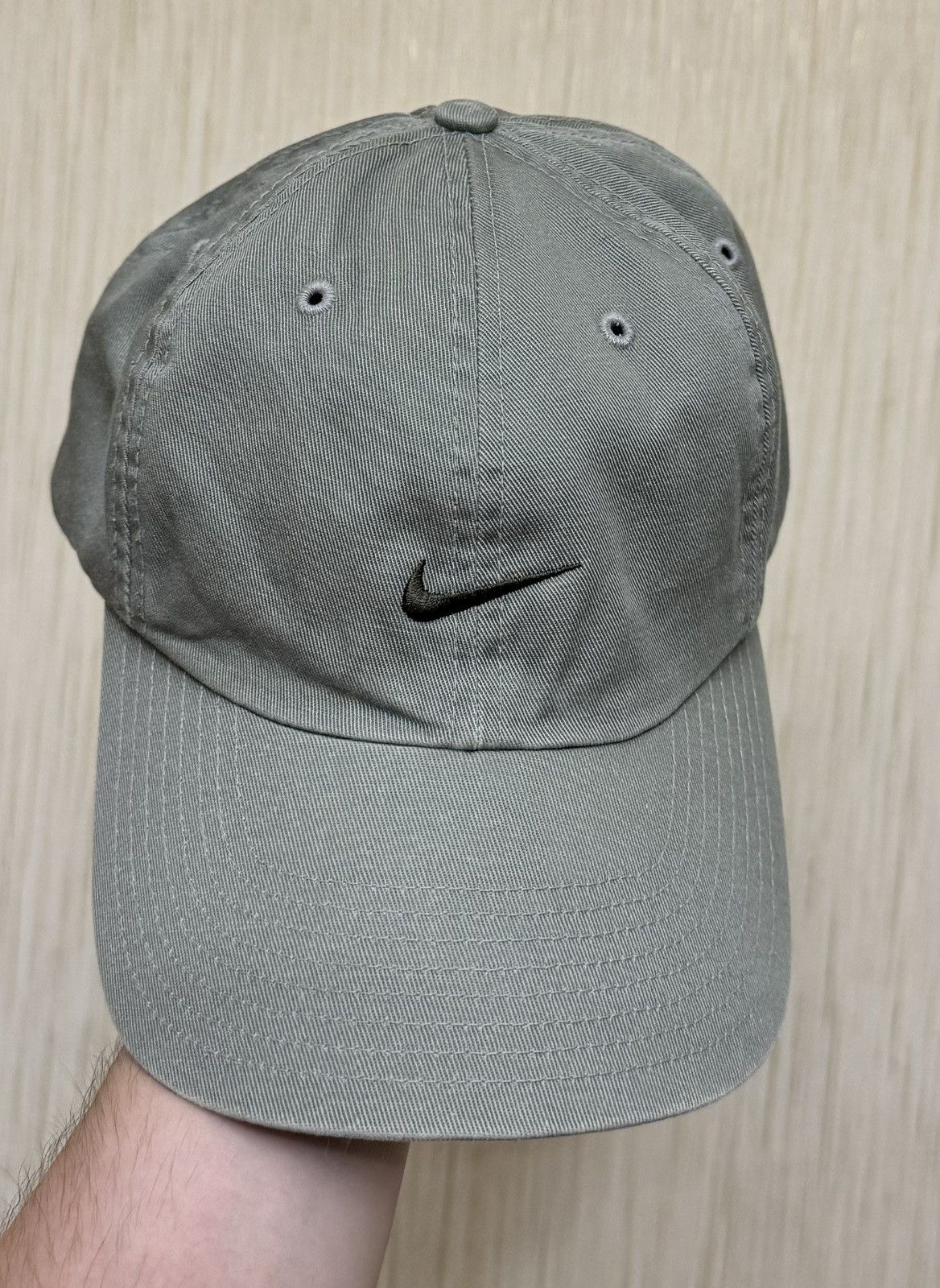 Nike × Vintage Nike vintage Y2K swoosh logo cap green Tn acg Size ONE SIZE - 4 Thumbnail