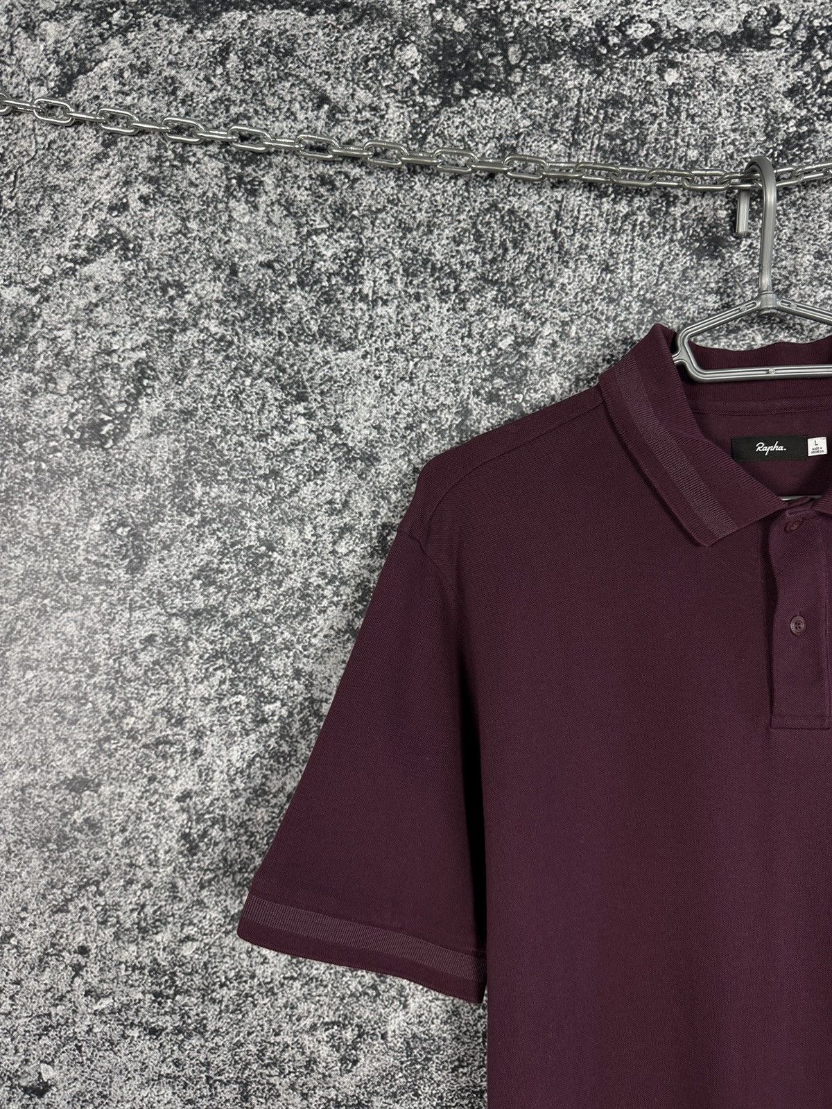 Rapha Men’s Rapha Cycling Logo Polo Shirt Bicycle Size L Large Size US L / EU 52-54 / 3 - 3 Thumbnail