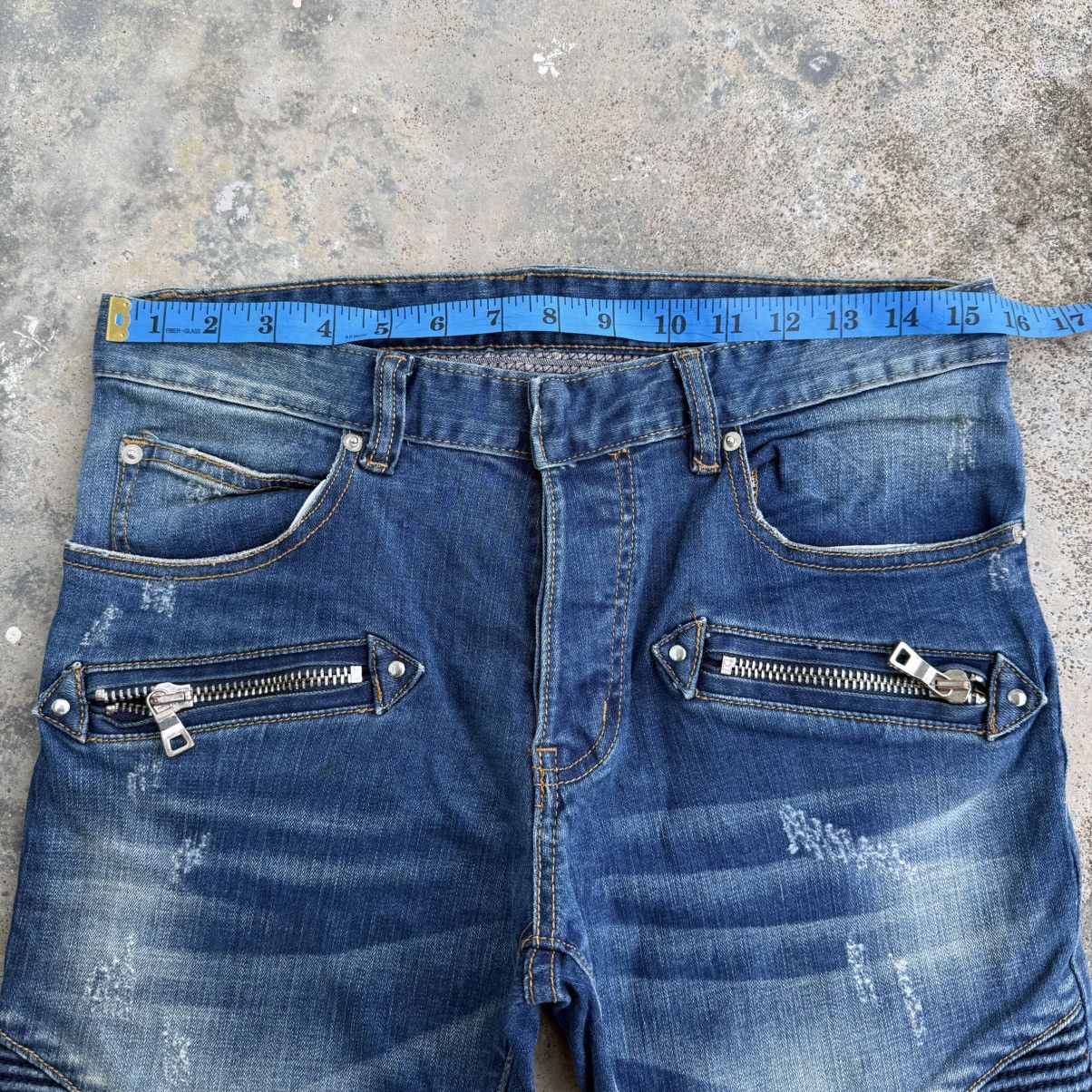 Japanese Brand W31 Vintage Balmain denim jean pants Size US 31 - 4 Thumbnail