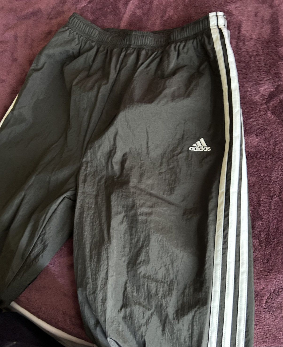 Adidas Vintage Y2K 2000 Adidas Nylon Track Pants Sz L Size US 34 / EU 50 - 9 Thumbnail