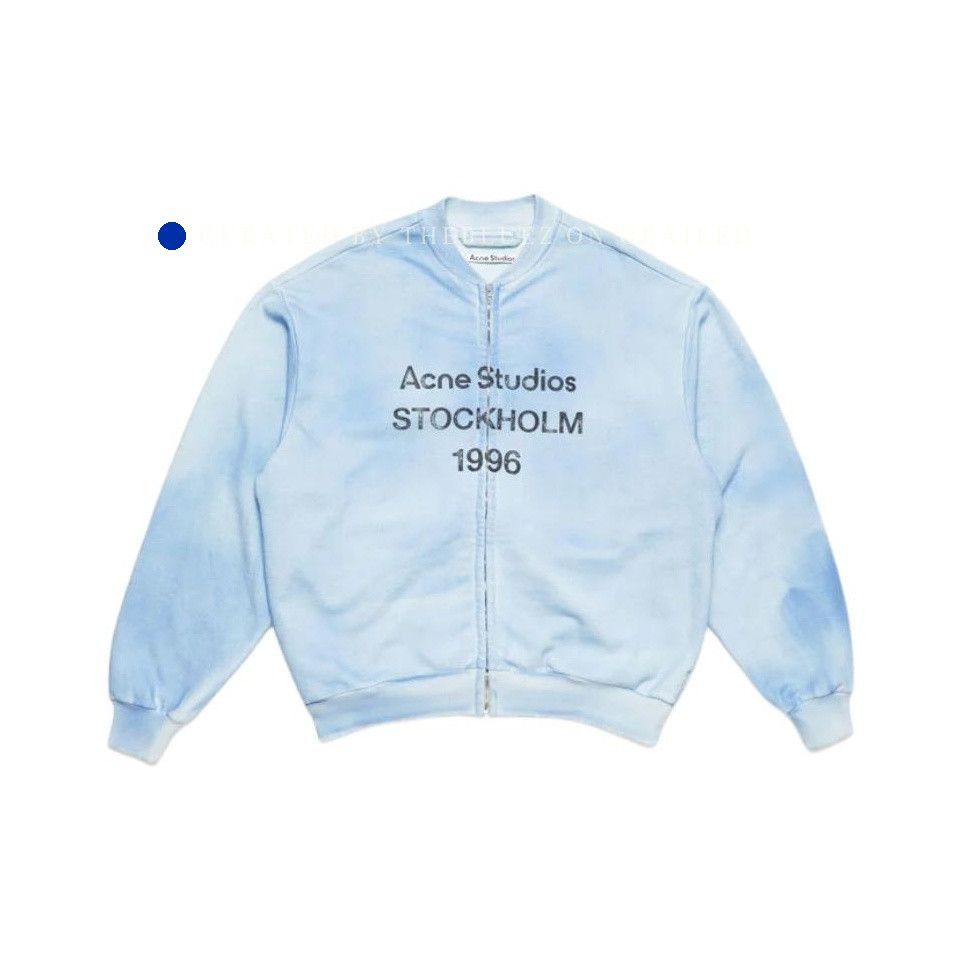 Acne Studios Lightweight Blue Bomber Jacket Size US M / EU 48-50 / 2 - 1 Thumbnail