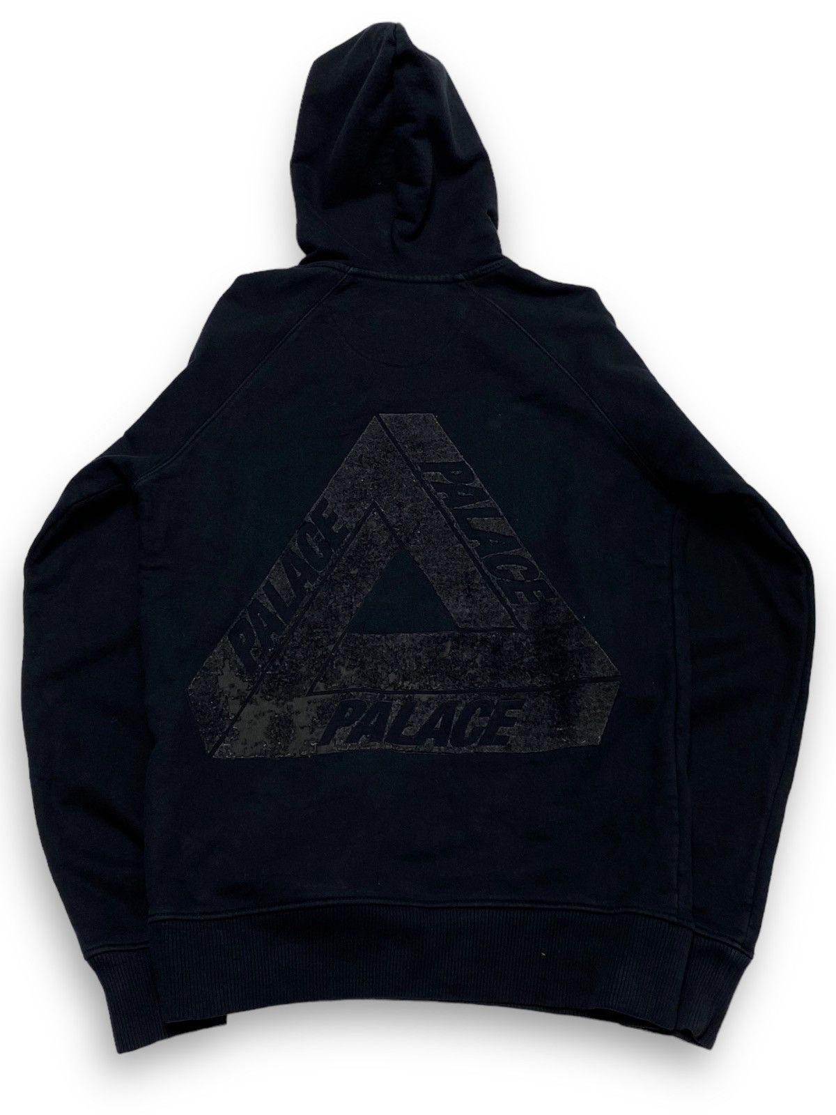 Palace 00s Vintage PALACE Velvet Logo Black Hoodie Skater Y2k Size US S / EU 44-46 / 1 - 2 Thumbnail