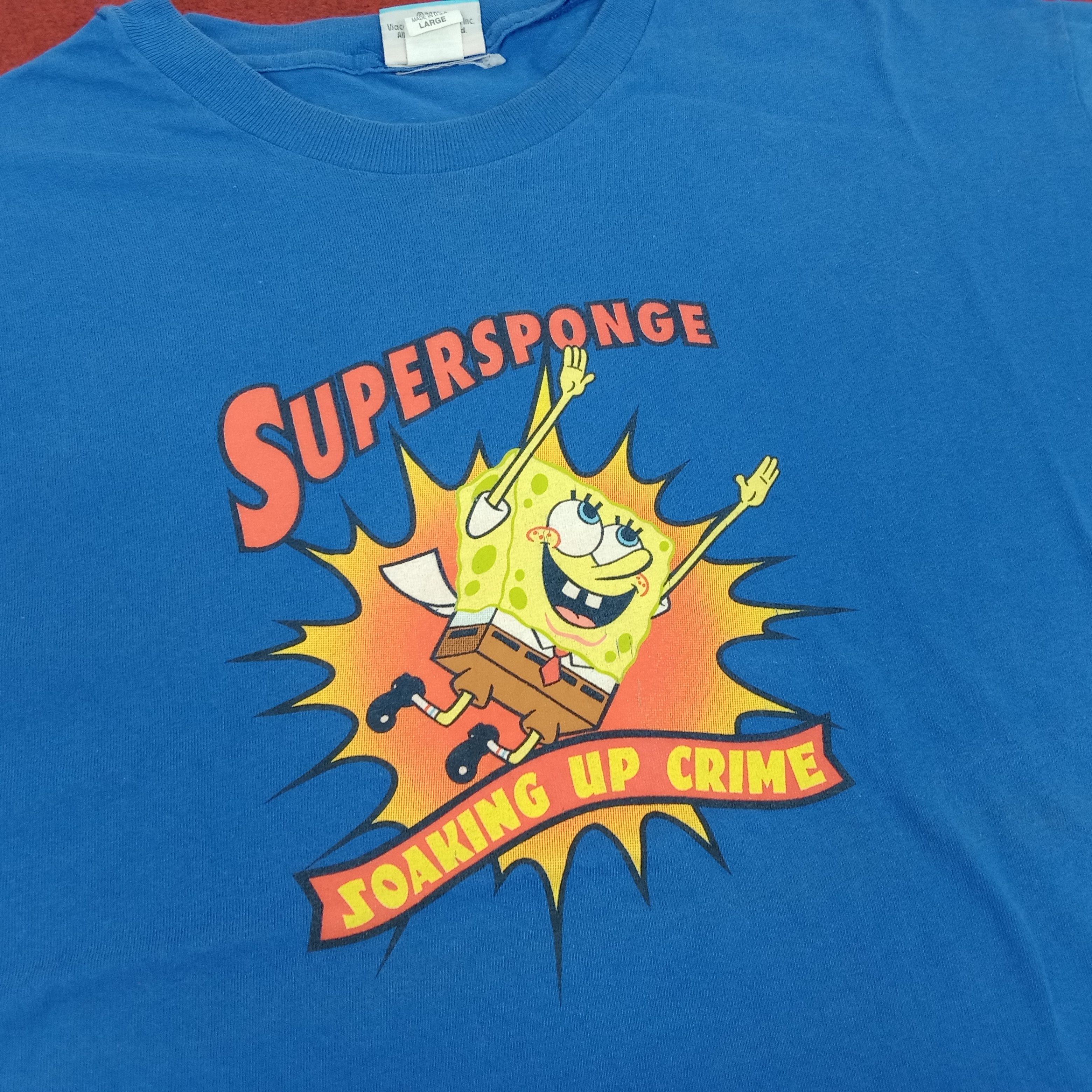 Cartoon Network × Nickelodeon × Vintage Spongebob Squarepants Nickelodeon Vintage Tshirt Size US L / EU 52-54 / 3 - 2 Thumbnail