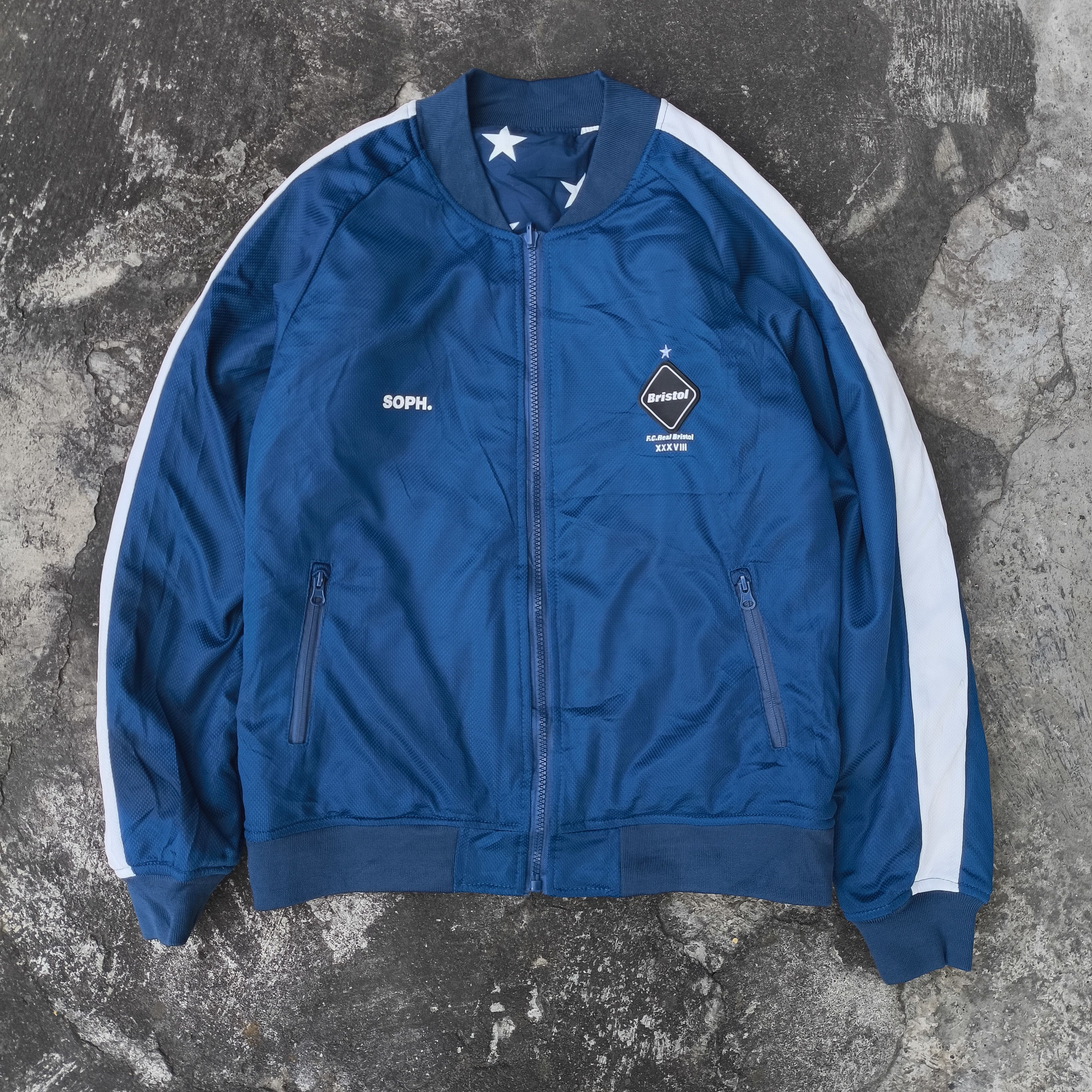 17aw sophnet FC real Bristol reversible bomber jacket