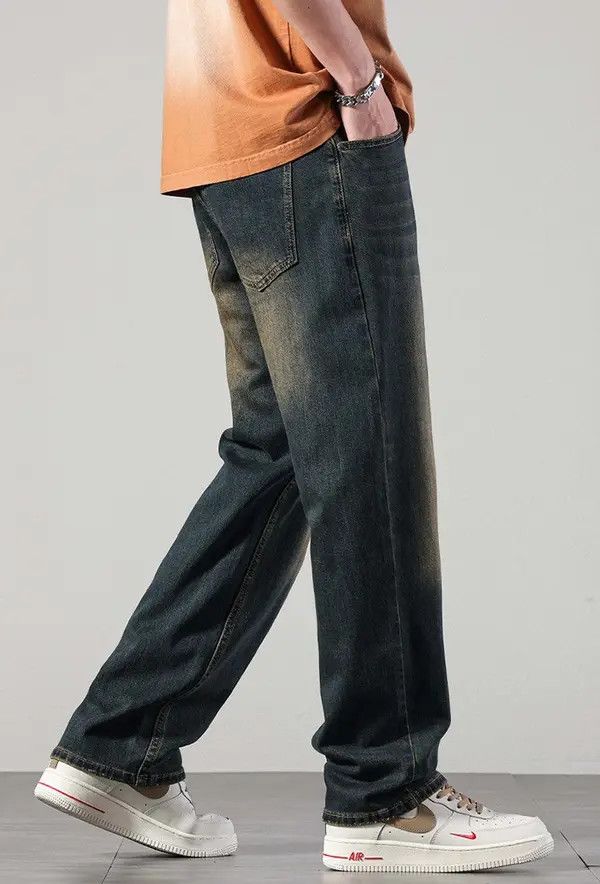 Japanese Brand Rumiko x Shii Vintage washed distressed wide-leg jeans Size US 32 / EU 48 - 4 Thumbnail