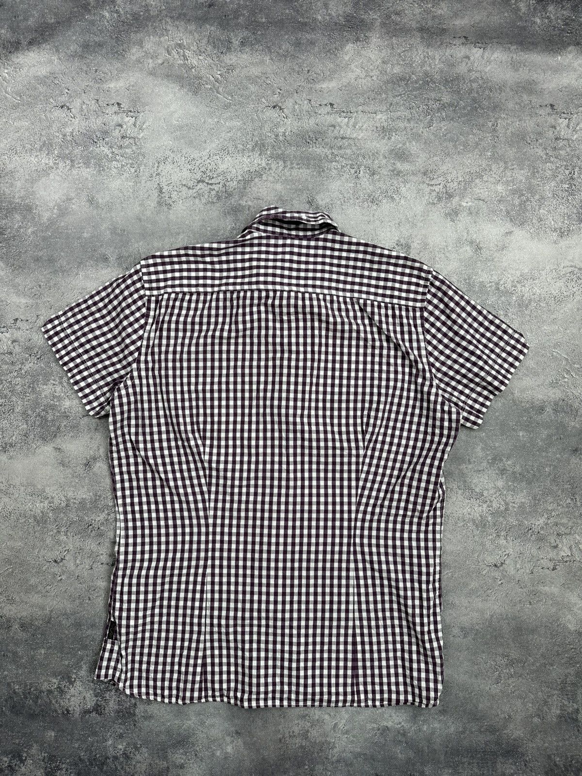 Diesel Vintage Diesel Button Up Short Sleeve Shirt Y2K Checkered Size US XL / EU 56 / 4 - 12 Thumbnail