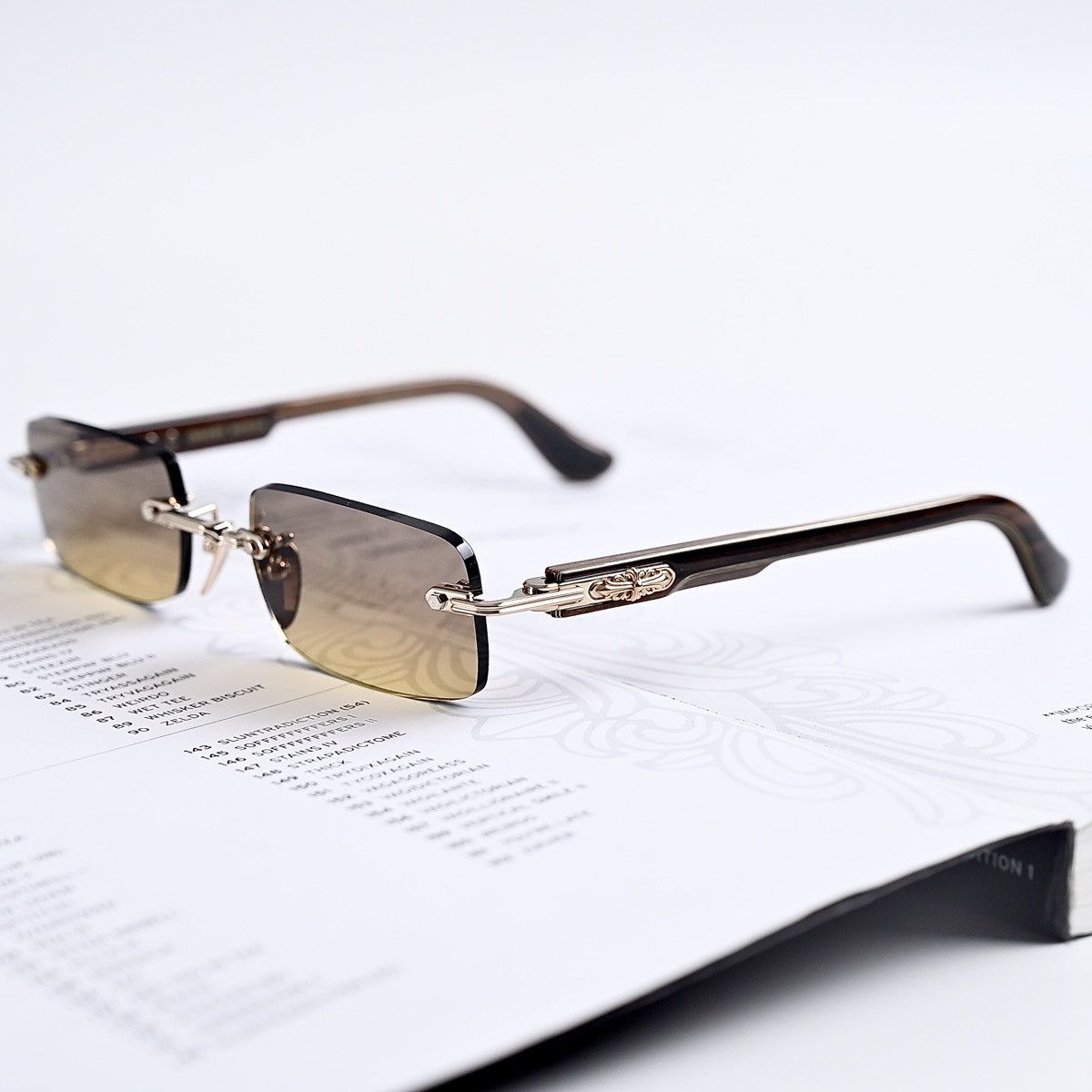 Chrome Hearts CHROME HEARTS DEEP I GLASSES Size ONE SIZE - 2 Thumbnail