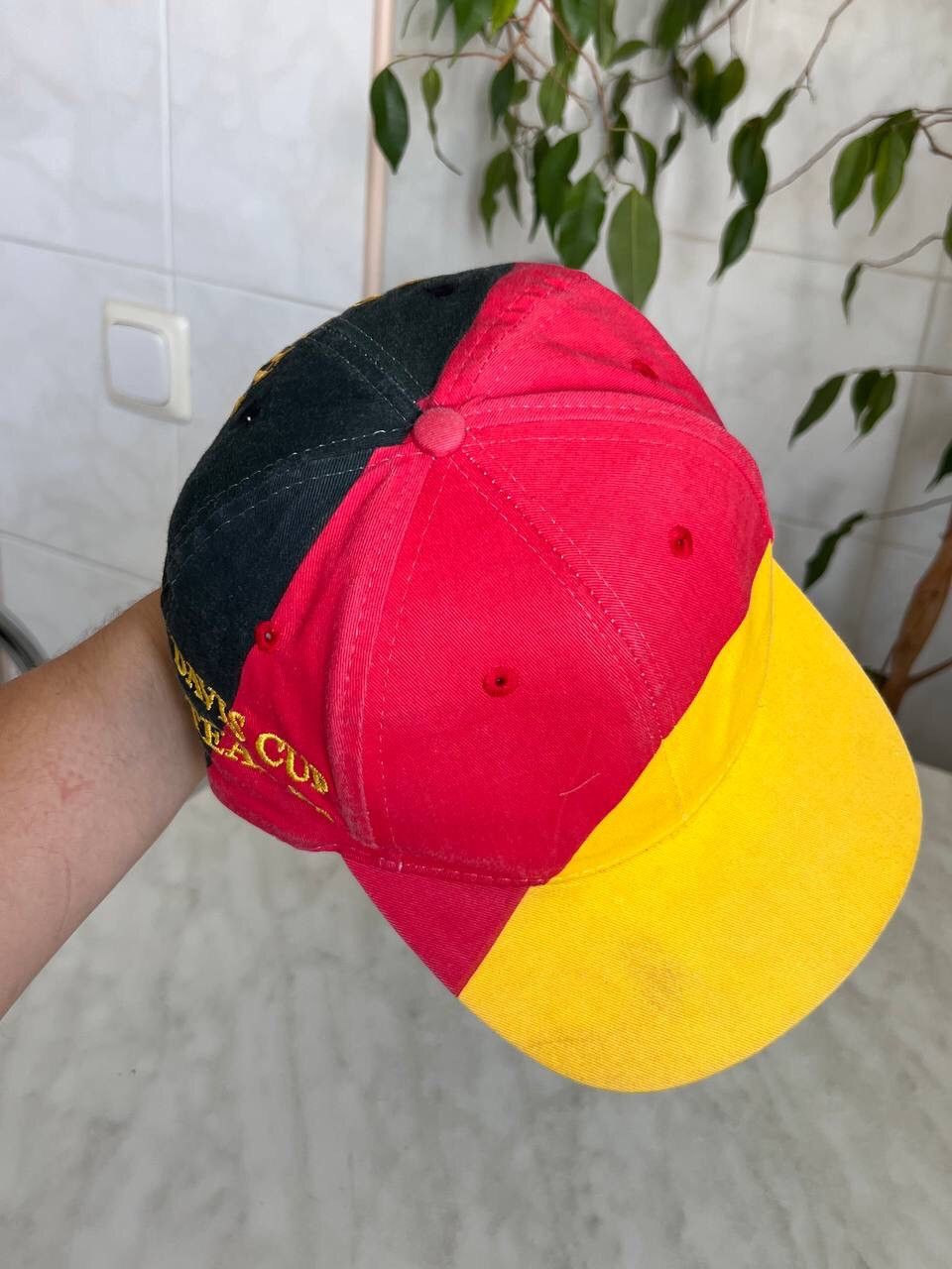 Designer Davis Cup 1999 Germany Deutschland Flag Cap Size ONE SIZE - 6 Thumbnail