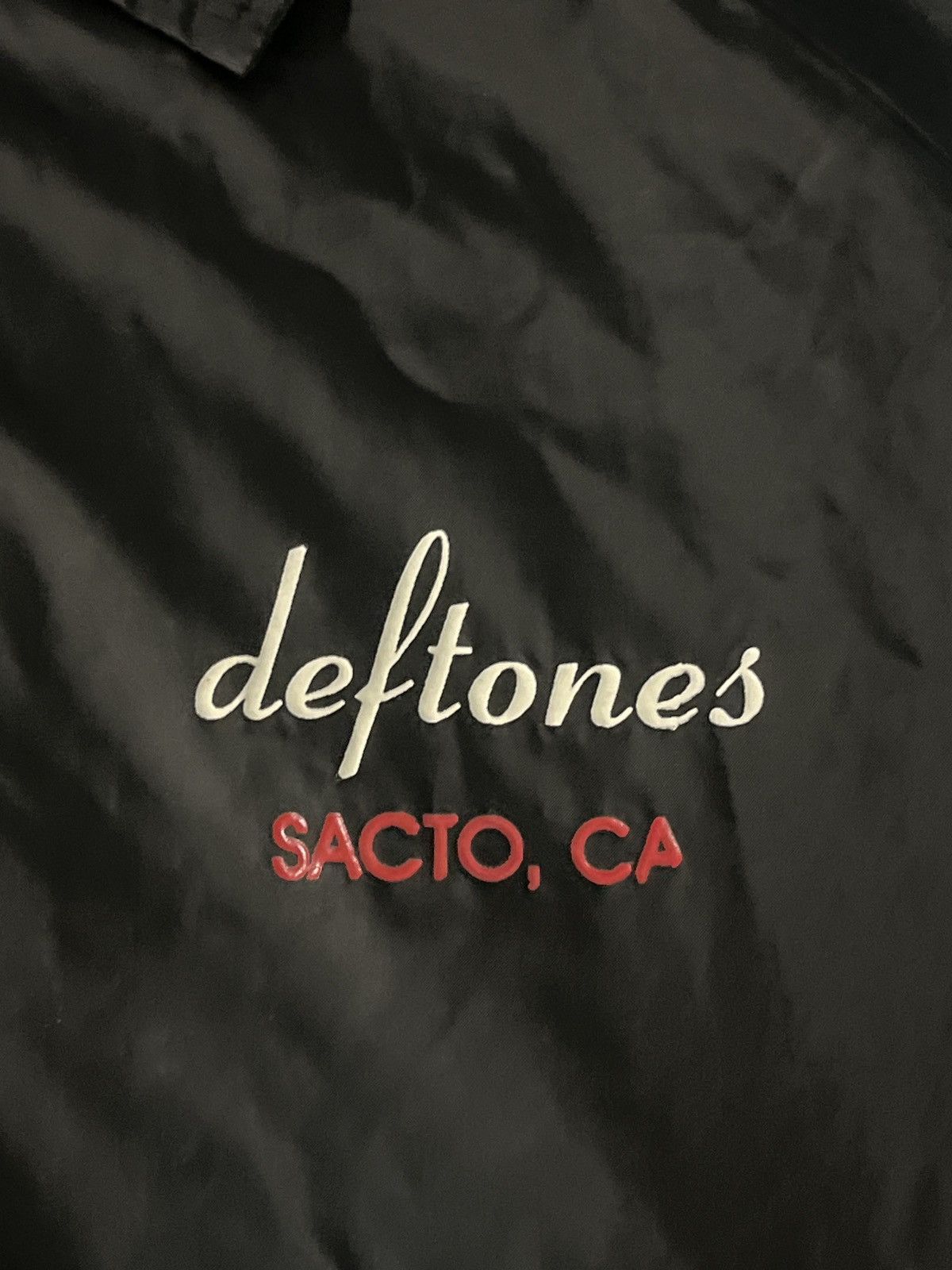 Auburn Sportswear VINTAGE 90’S DEFTONES WINDBREAKER Size US L / EU 52-54 / 3 - 4 Thumbnail