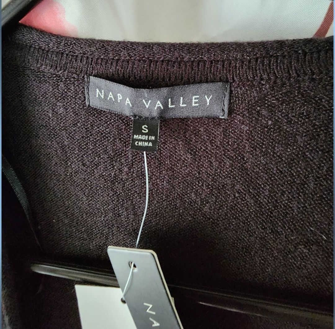 Other NWT Napa Valley Black Long Sleeve Cardigan Size Small Size S / US 4 / IT 40 - 2 Thumbnail