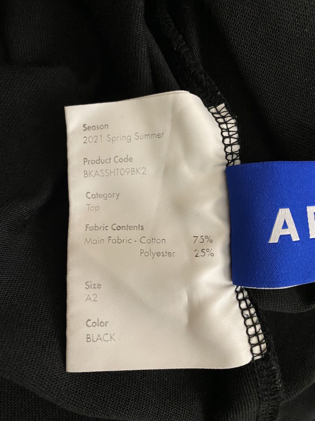 Ader Error Ader Error Tape T-Shirt Size US M / EU 48-50 / 2 - 7 Thumbnail