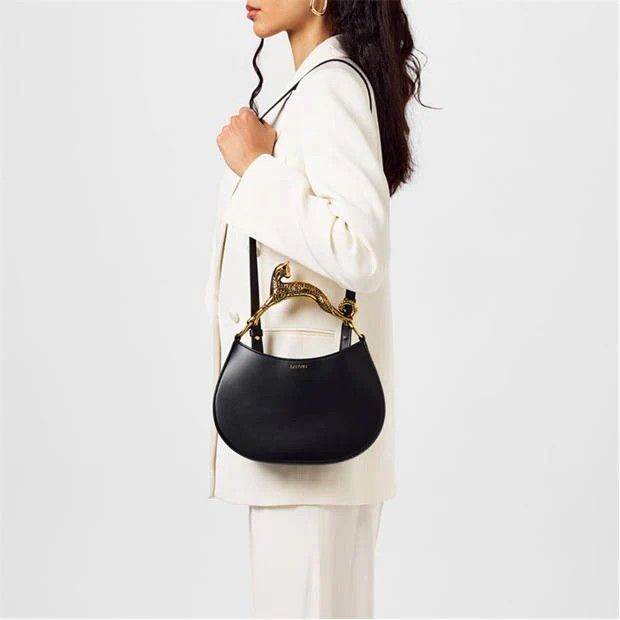 Lanvin o1g2r1mq1024 Size: OS / Hobo Cat Bag in Black Size ONE SIZE - 6 Thumbnail