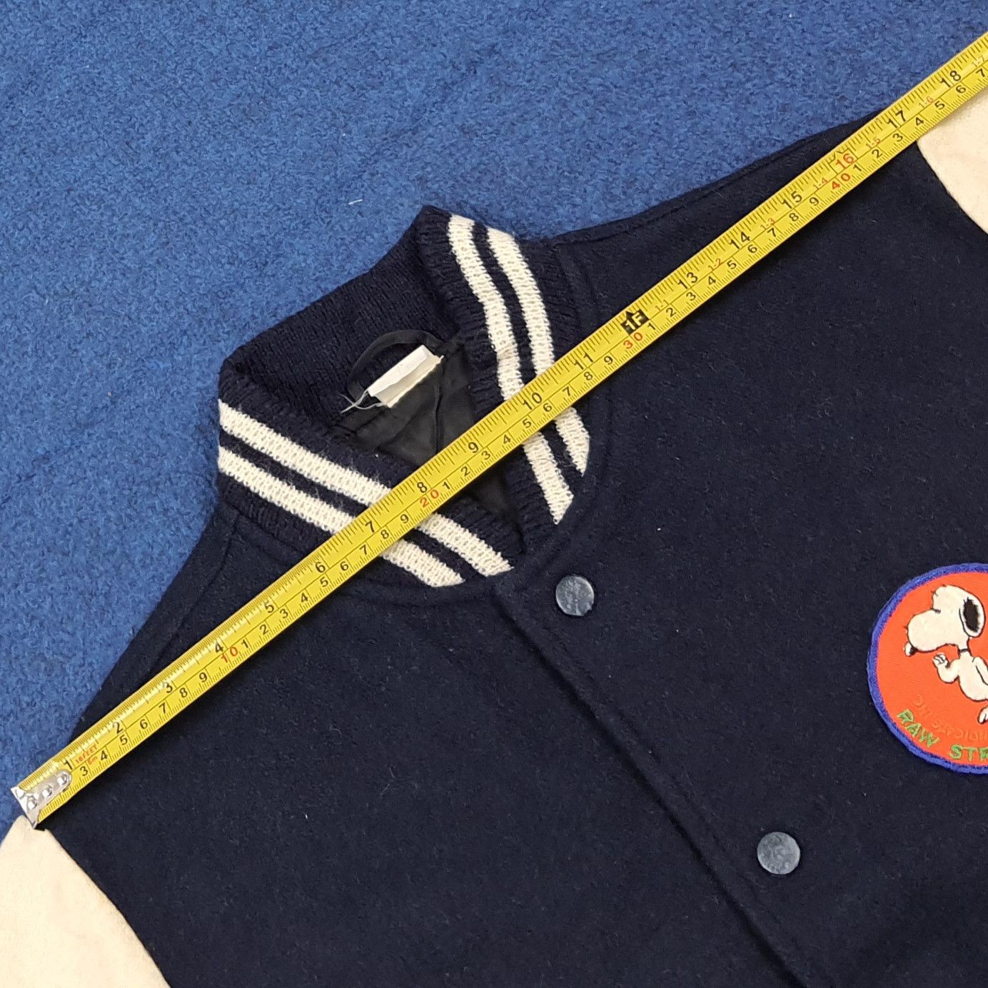 Vintage Vintage Snoopy Peanuts Varsity Letterman Jacket C308N28 Size US S / EU 44-46 / 1 - 10 Thumbnail