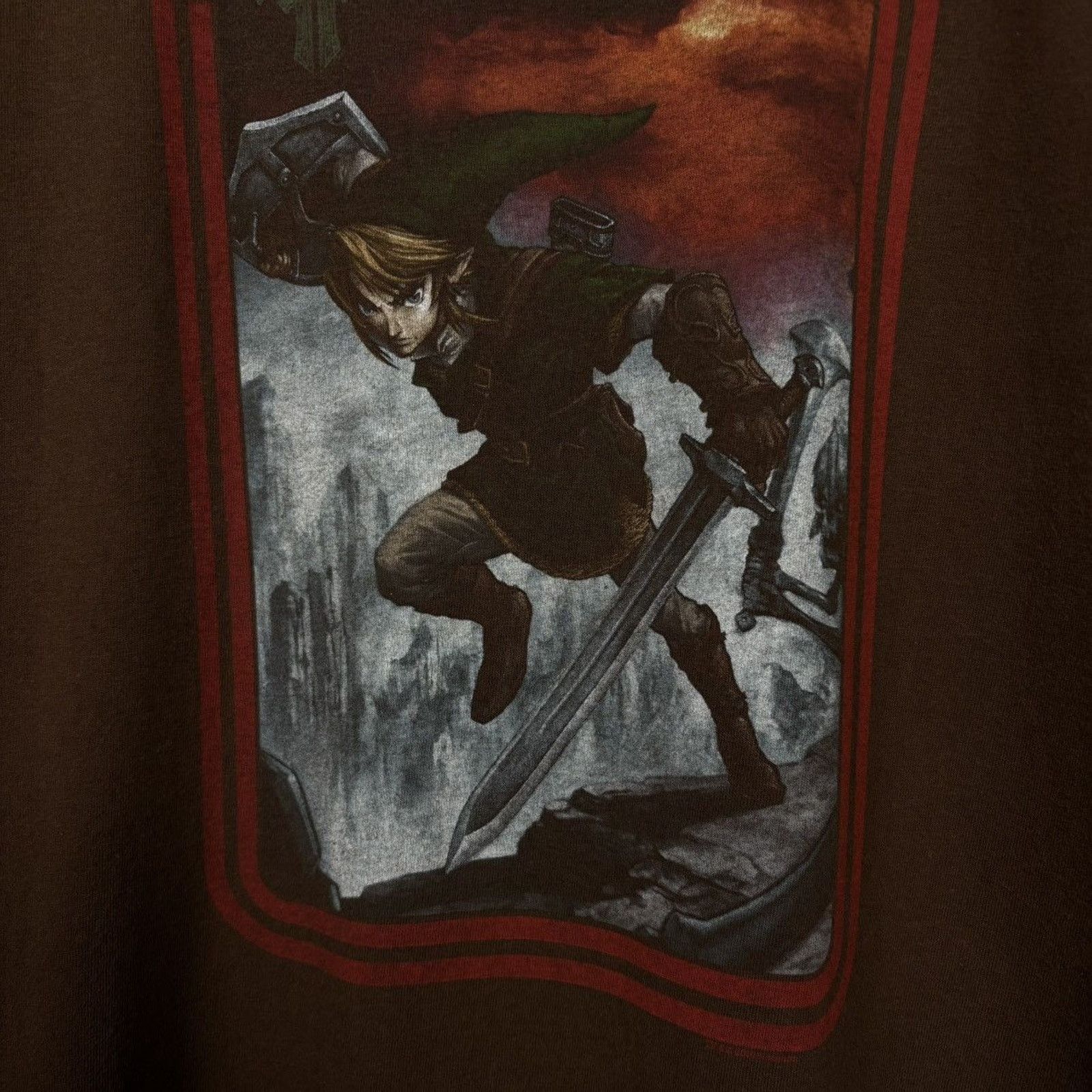 Japanese Brand × Vintage 🗡️LEGEND OF ZELDA Twilight Princess T Size US XL / EU 56 / 4 - 4 Thumbnail