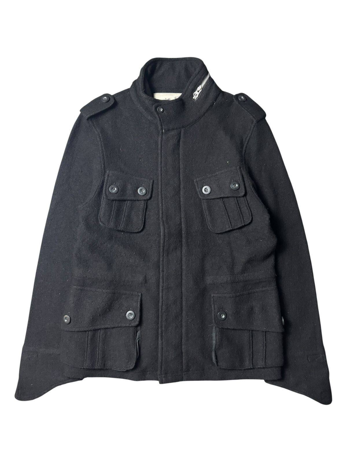 PPFM 2000s PPFM MIL-SPEC Wool 3D Multipocket Jacket Vkei Style Size US M / EU 48-50 / 2 - 1 Thumbnail
