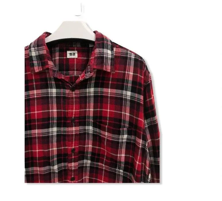 Flannel × Japanese Brand Japanese Brand Uniqlo Plaid Tartan Flannel Shirt 👕 Size US L / EU 52-54 / 3 - 2 Thumbnail