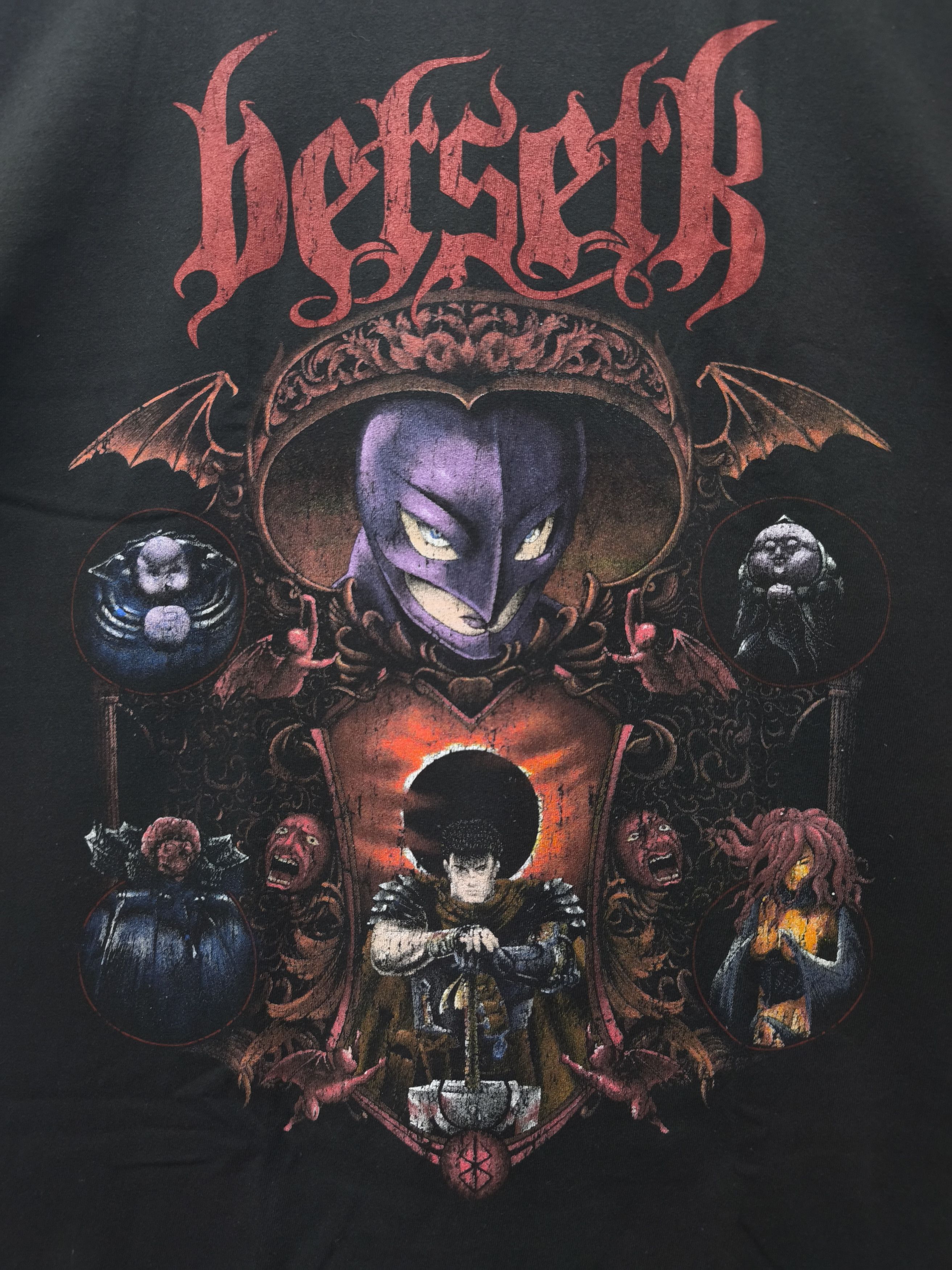Anime Berserk Berserk-moth T-shirt Size US XL / EU 56 / 4 - 2 Thumbnail