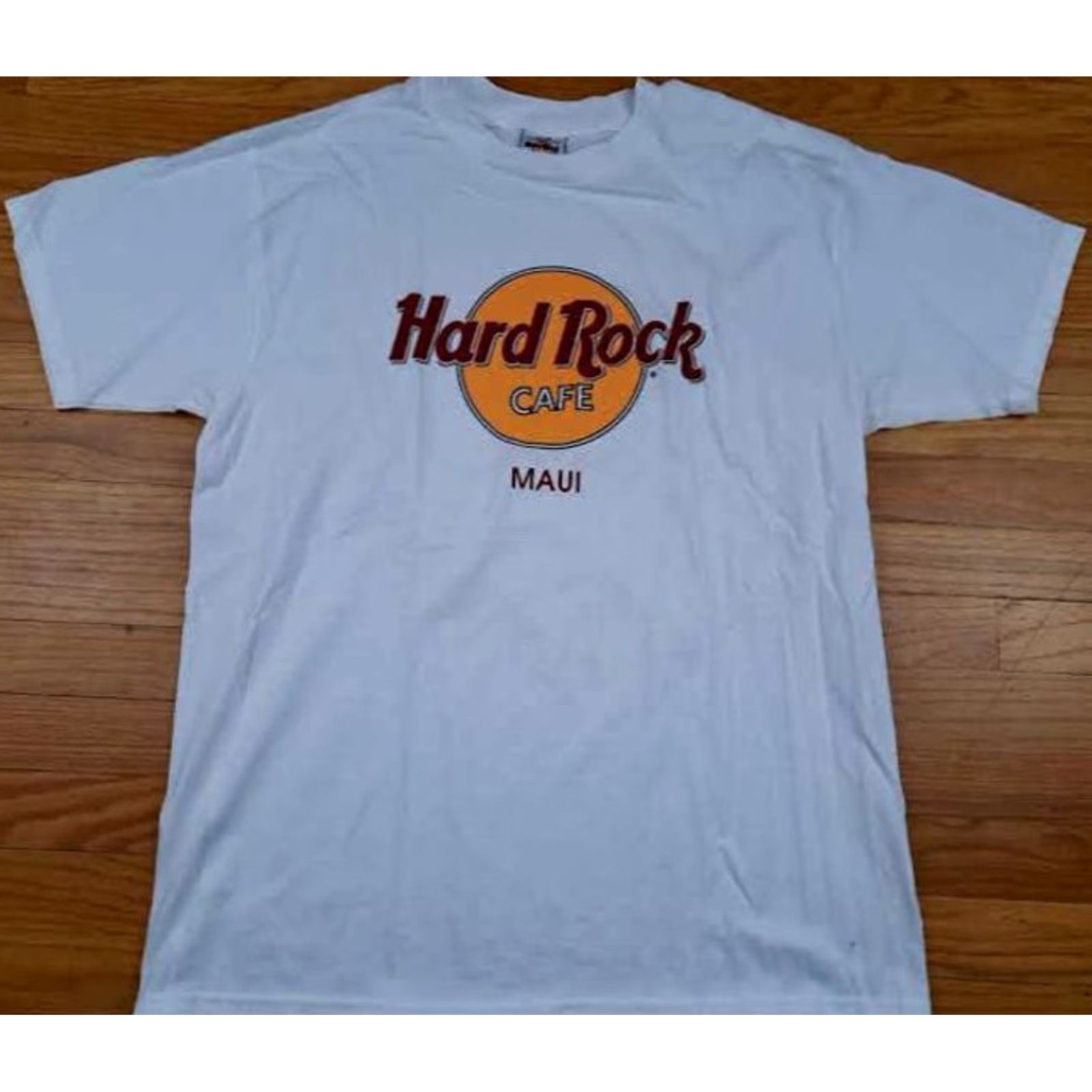 Hard Rock Cafe VINTAGE Hard Rock Cafe T-Shirt Main Selling Point USA Large White Men L Short Sleeve 90s Packers? Size US L / EU 52-54 / 3 - 4 Thumbnail