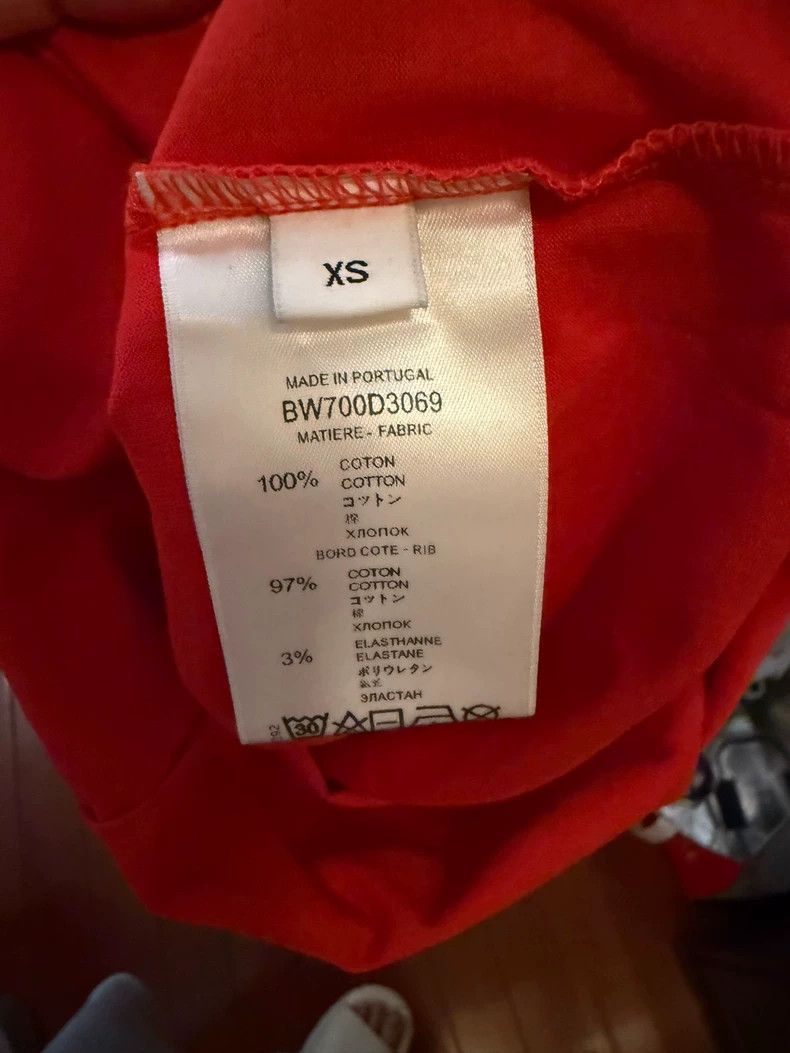 Givenchy Givenchy Red Limited Edition Dog Head Short Sleeve T-Shirt Size US XS / EU 42 / 0 - 7 Thumbnail