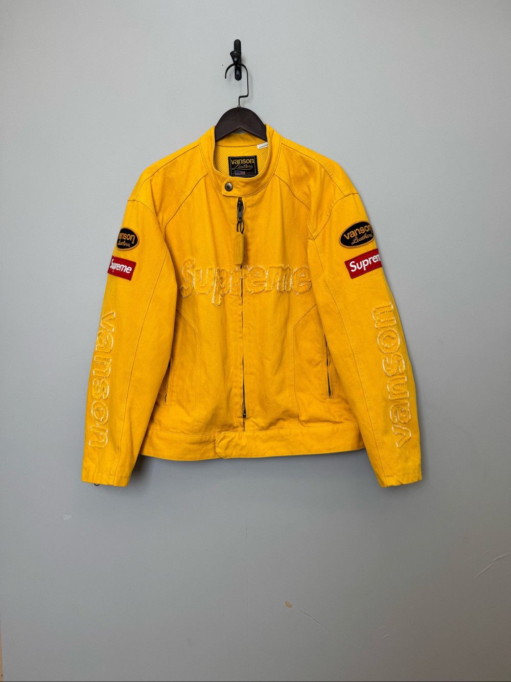 Supreme Supreme x Vanson Leathers Cordura Denim Jacket Size L Size US L / EU 52-54 / 3 - 1 Thumbnail