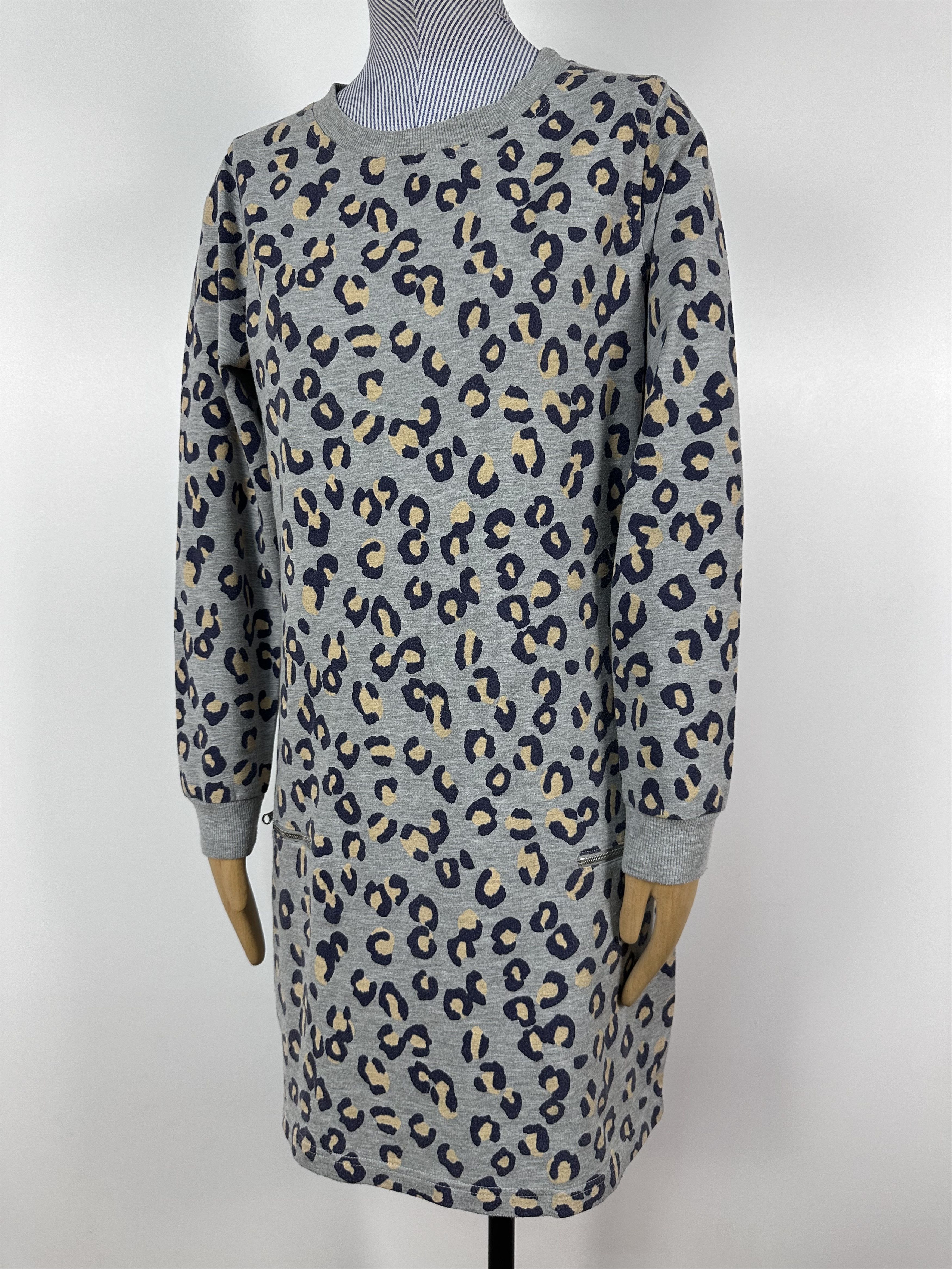 A.P.C. A.P.C. Dress Gray Cotton Womes Size S Size S / US 4 / IT 40 - 1 Thumbnail