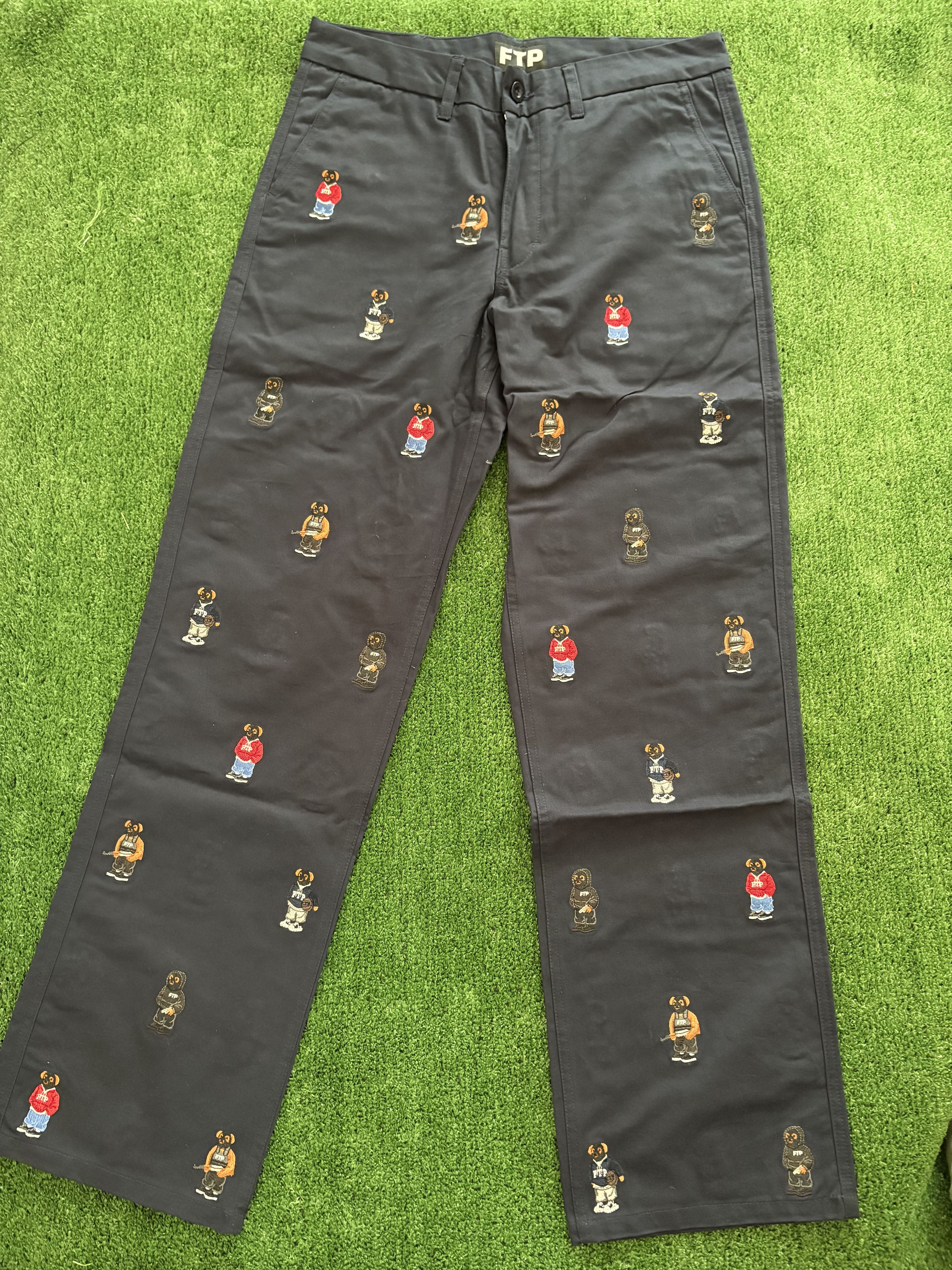 Fuck The Population FTP Bear Chino Pant Size US 32 / EU 48 - 6 Thumbnail