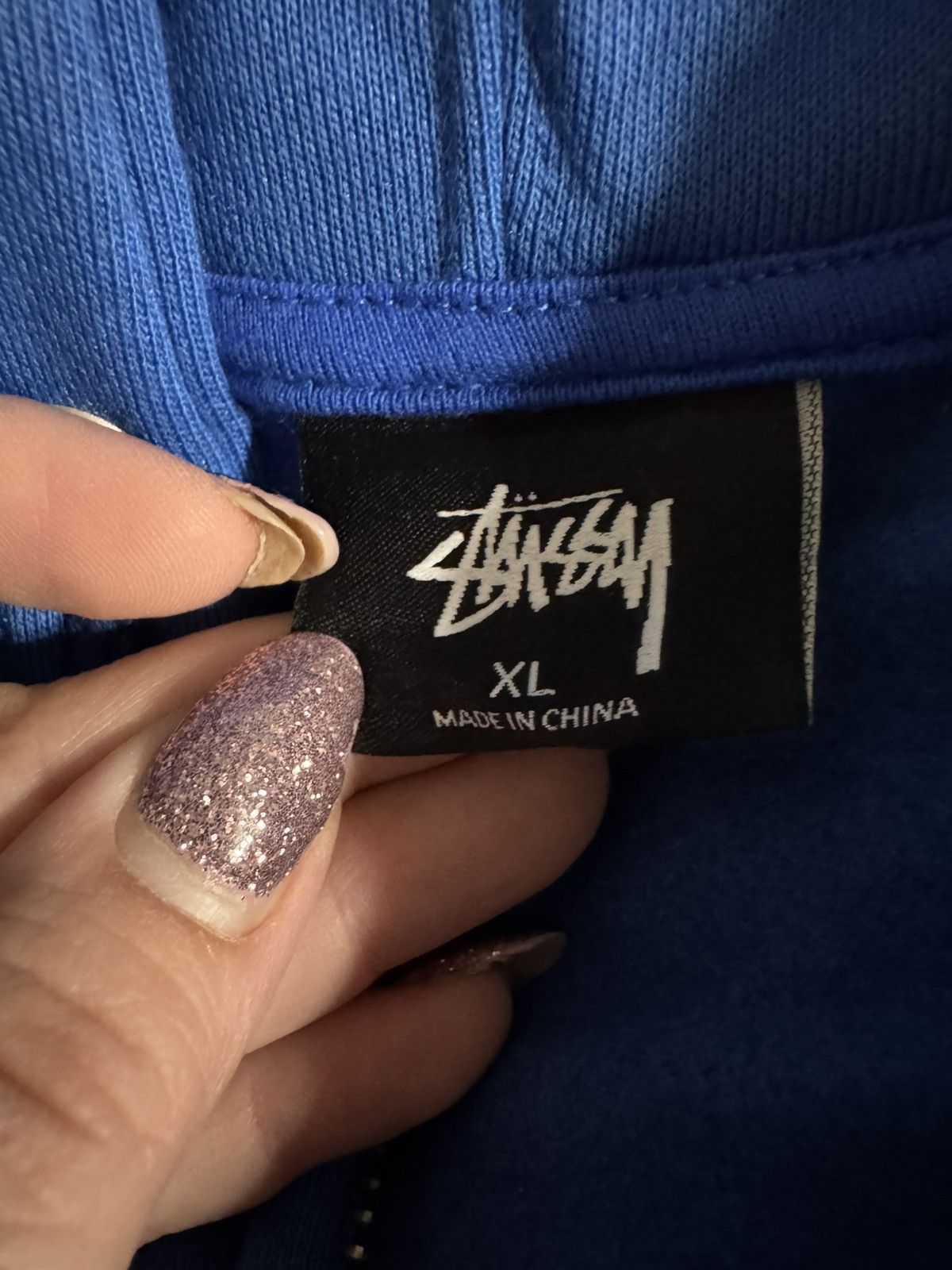Stussy Stussy Basic Script Zip Up Hoodie XL NWOT Size US XL / EU 56 / 4 - 5 Thumbnail