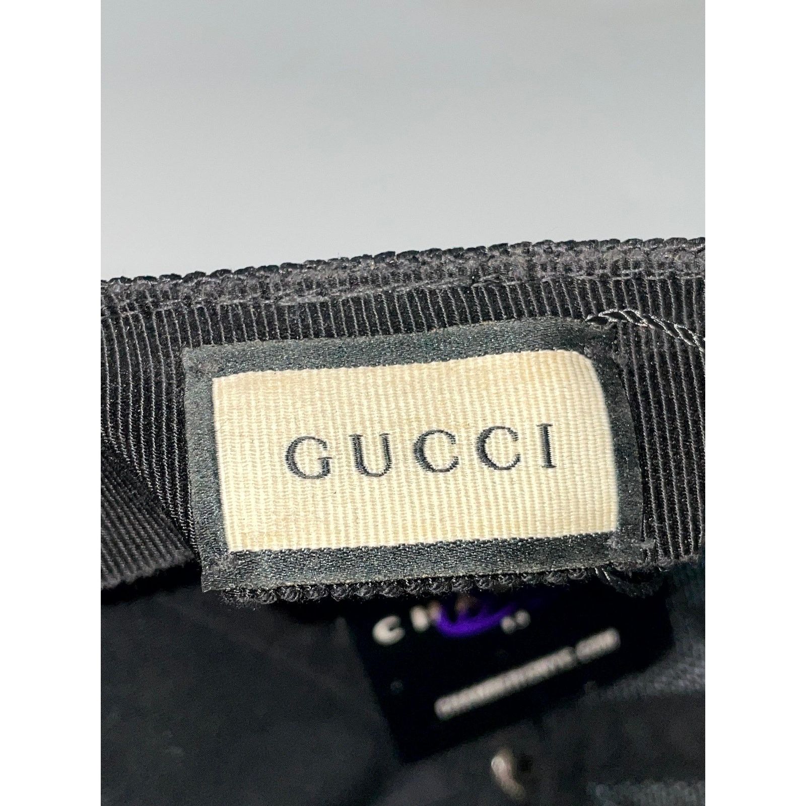 Gucci Gucci Mesh Mono Black Hat Size 34 - 5 Thumbnail
