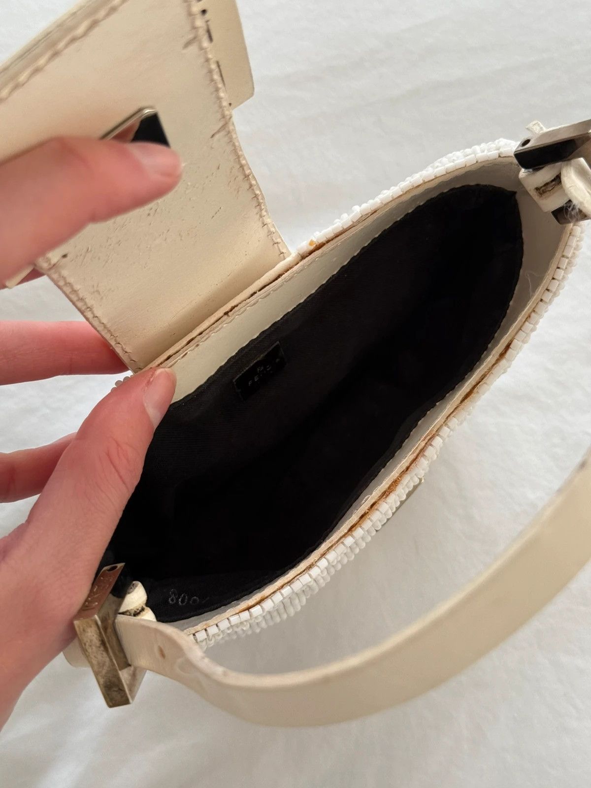 Fendi Fendi sequin Mini Crossiant bag Size ONE SIZE - 15 Thumbnail
