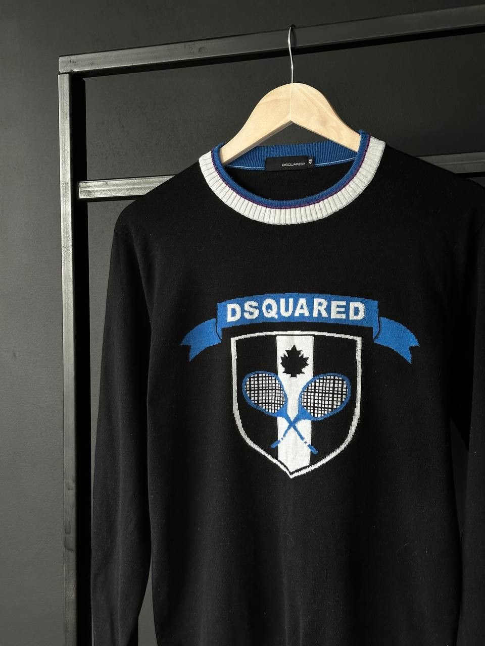 Dsquared2 Dsquared 2 Tennis Logo Wool Sweater Size US M / EU 48-50 / 2 - 3 Thumbnail