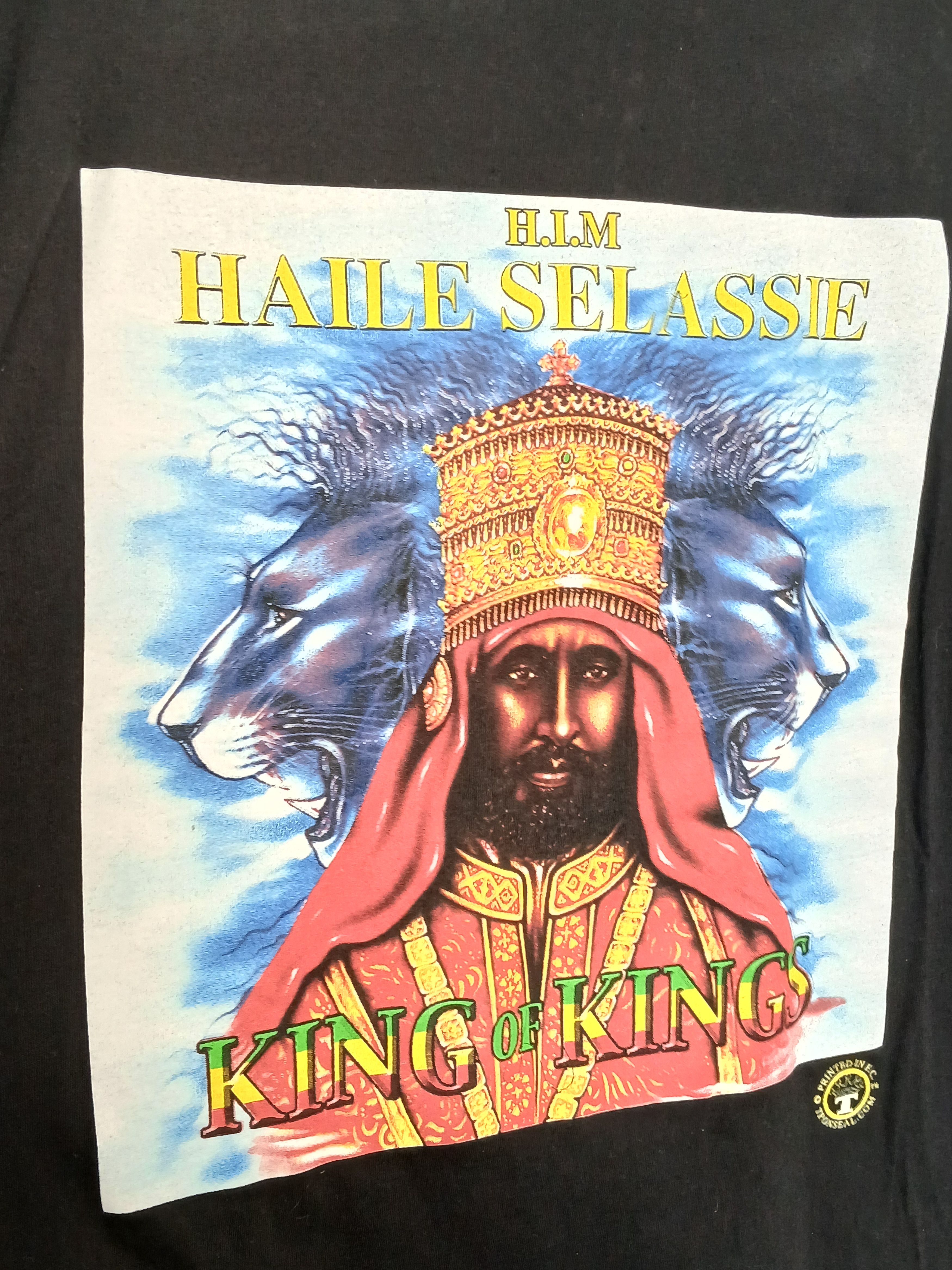 Other H.I.M Haile Selassie King Of Kings T-Shirt Size US XL / EU 56 / 4 - 3 Thumbnail