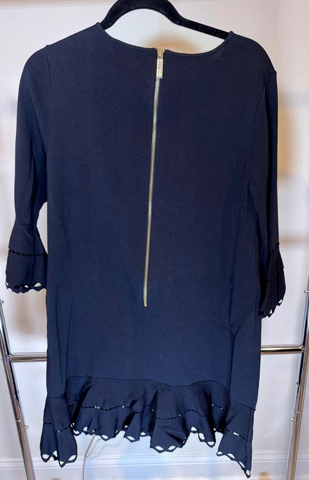 Ted Baker Ted Baker London Women's Dress - Elegant Navy Blue Size S / US 4 / IT 40 - 3 Thumbnail