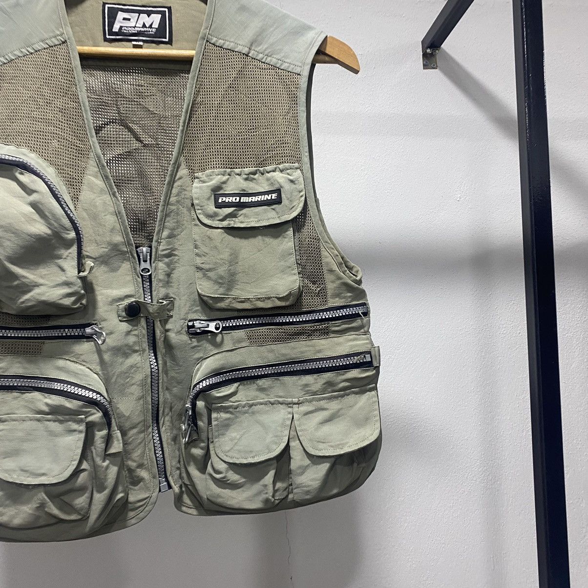 Vintage Pro Marine Utility Cargo Vest Multi Pocket 90s Size US M / EU 48-50 / 2 - 3 Thumbnail