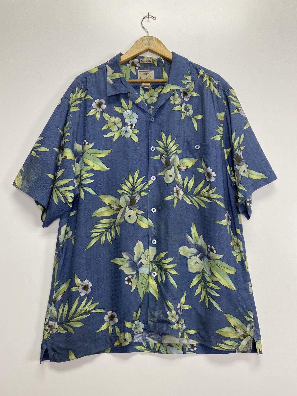 Vintage Vintage Luau Hawaii Button Up Shirt Size US L / EU 52-54 / 3 - 2 Thumbnail