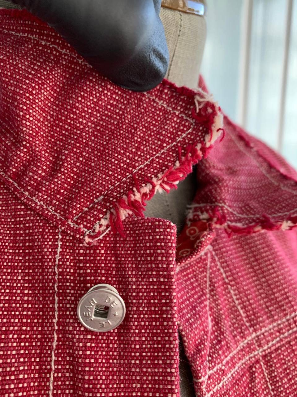 Marithe + Francois Girbaud Vintage Marithe Francois Girbaud Unisex Cotton Denim Jacket Size M / US 6-8 / IT 42-44 - 24 Thumbnail