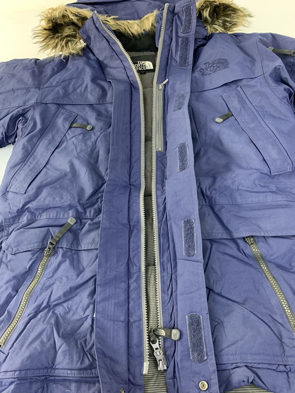 The North Face Swiss Engineered Multi-pocket Padded Hooded Jacket Size US M / EU 48-50 / 2 - 6 Thumbnail