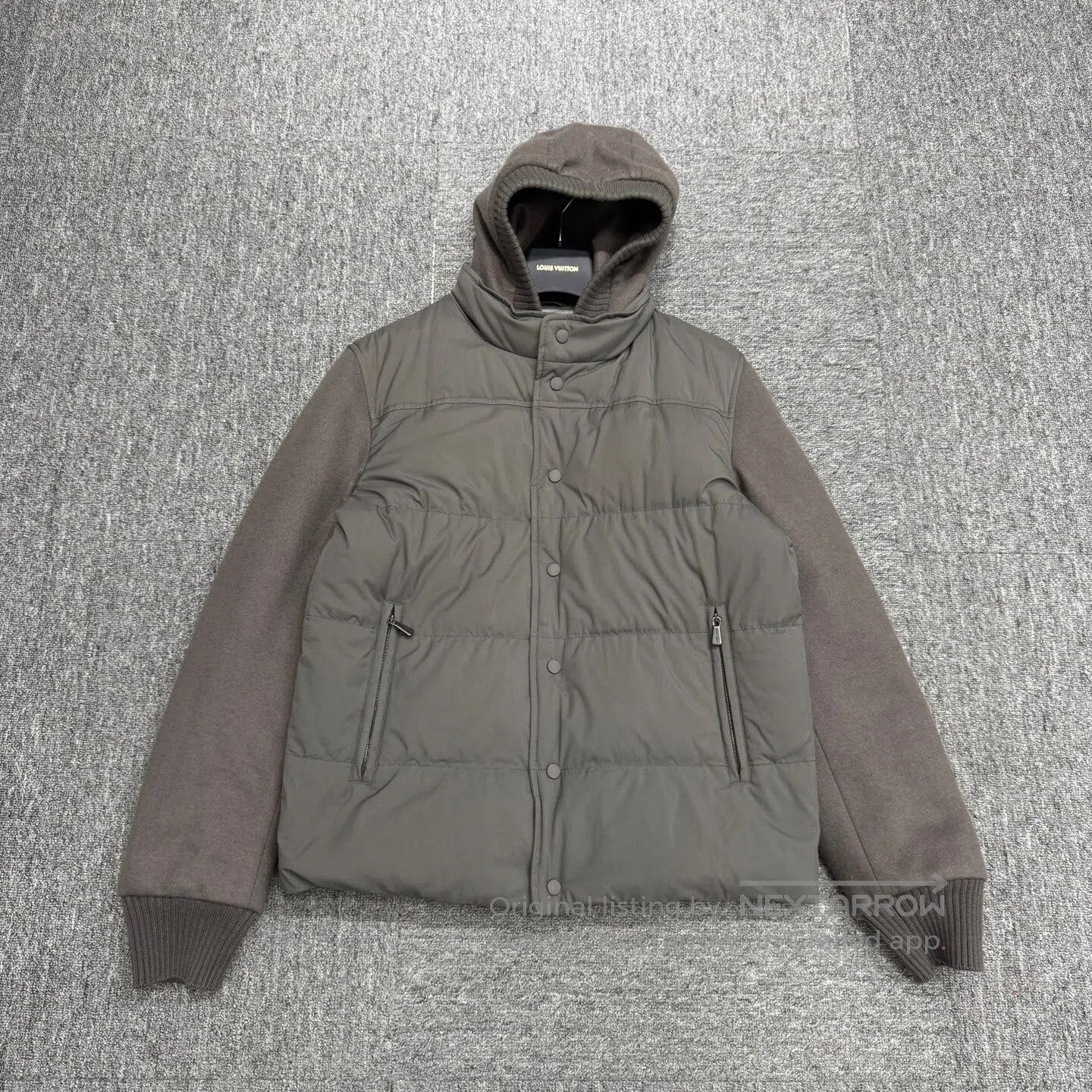 Loro Piana LORO PIANA STORM SYSTEM Down-Blended Wool Knit Jacket| Size US XS / EU 42 / 0 - 1 Thumbnail