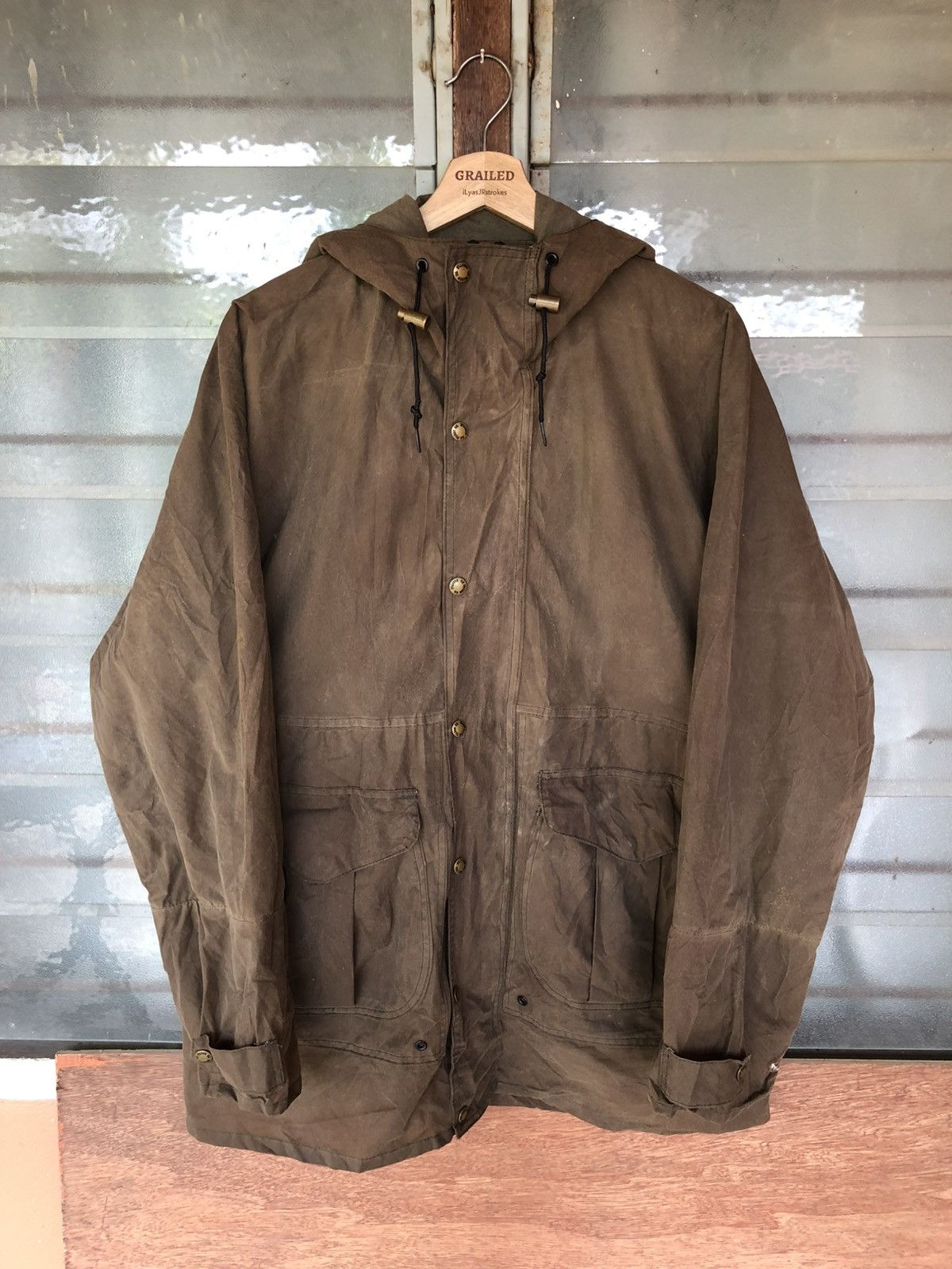 Filson Vintage CC Filson Waxed Jacket Parka Size US M / EU 48-50 / 2 - 2 Thumbnail