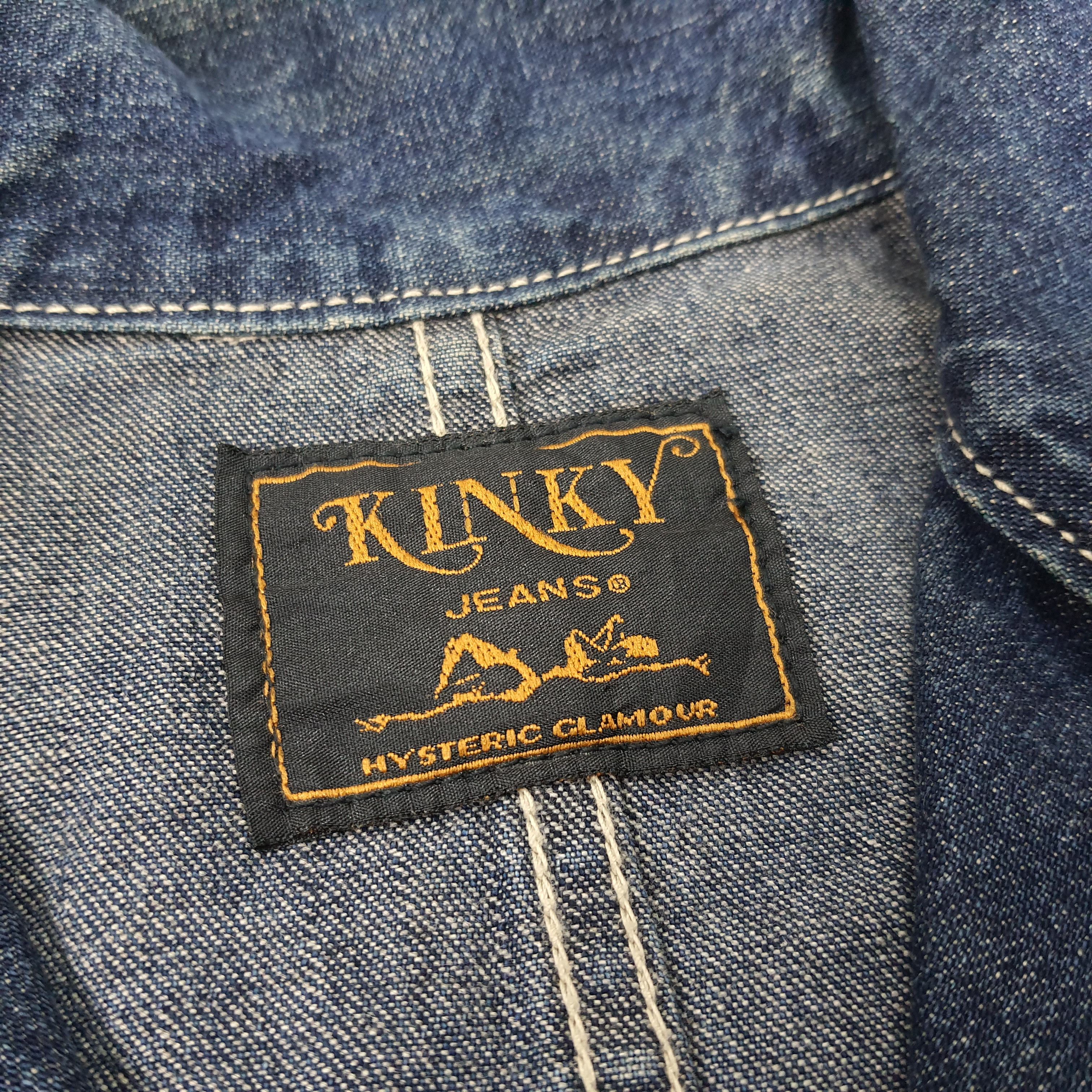 Hysteric Glamour × Japanese Brand Vintage Kinky by Hysteric Glamour Patches Denim Jacket Size US S / EU 44-46 / 1 - 4 Thumbnail