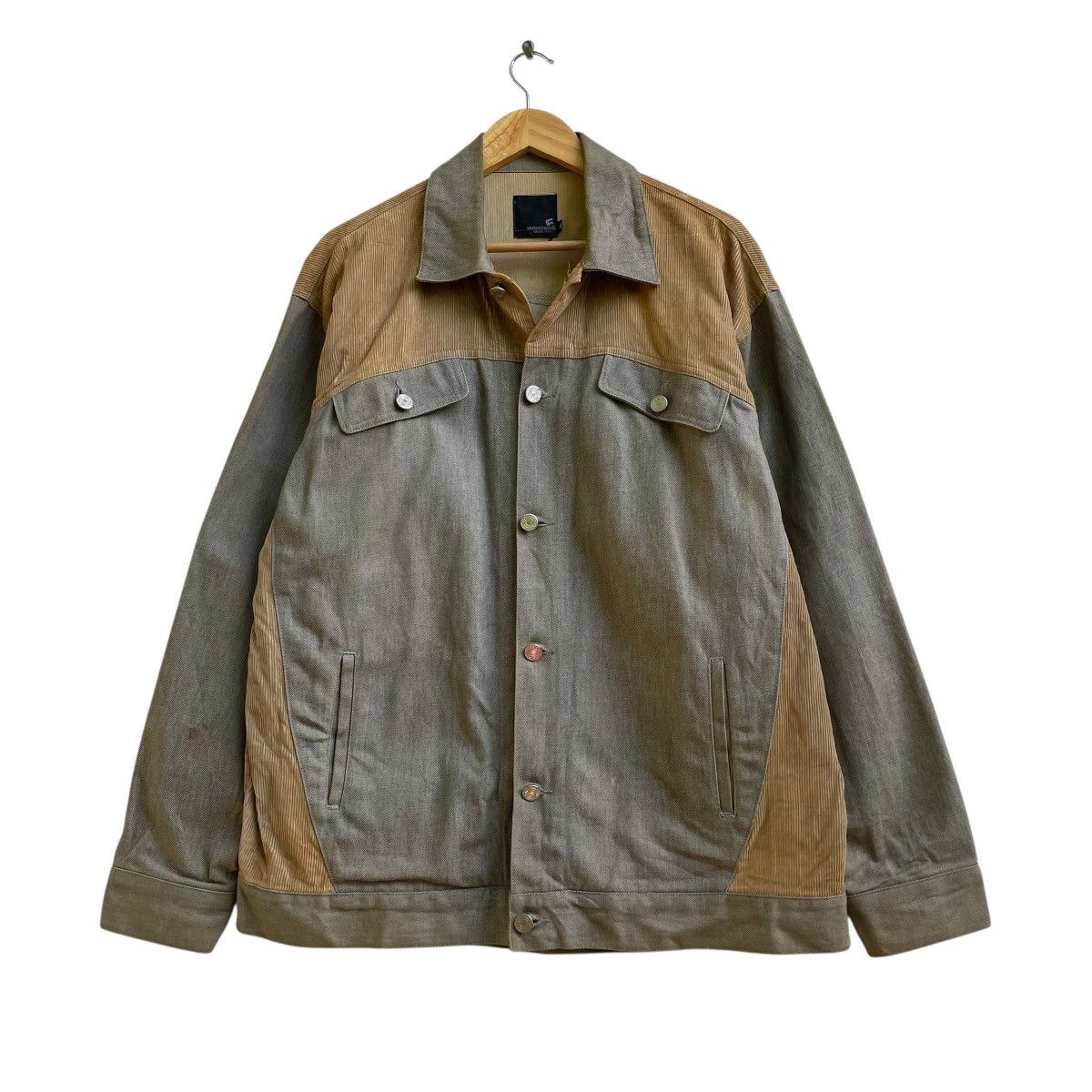 45rpm 💥Vintage ELR Hybrid Denim And Corduroy 4 Pocket Size US M / EU 48-50 / 2 - 1 Thumbnail