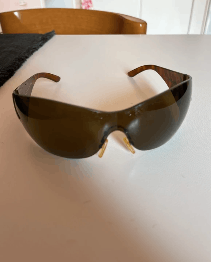 Prada PRADA Sunglasses Star Rimless Sport Flame Vintage Size ONE SIZE - 2 Thumbnail